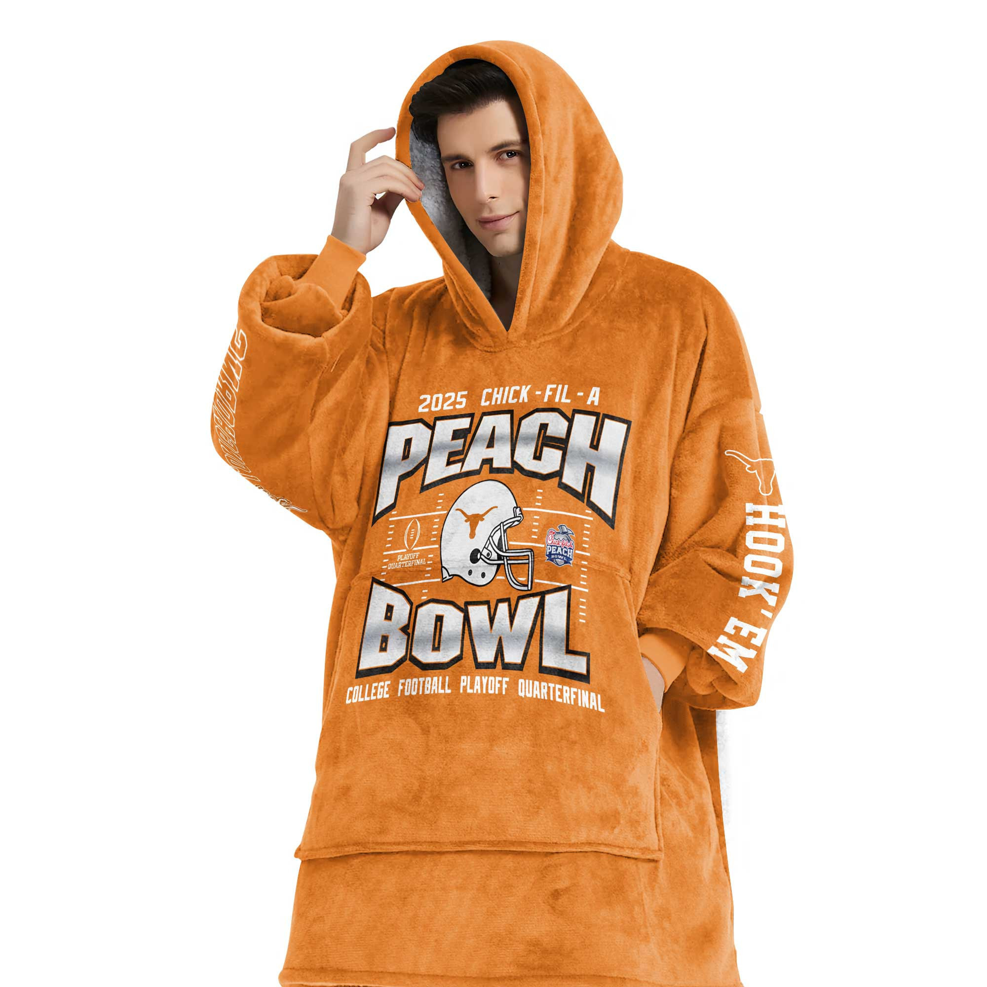 Adult Champions Texas Football Unisex Blanket Hoodie