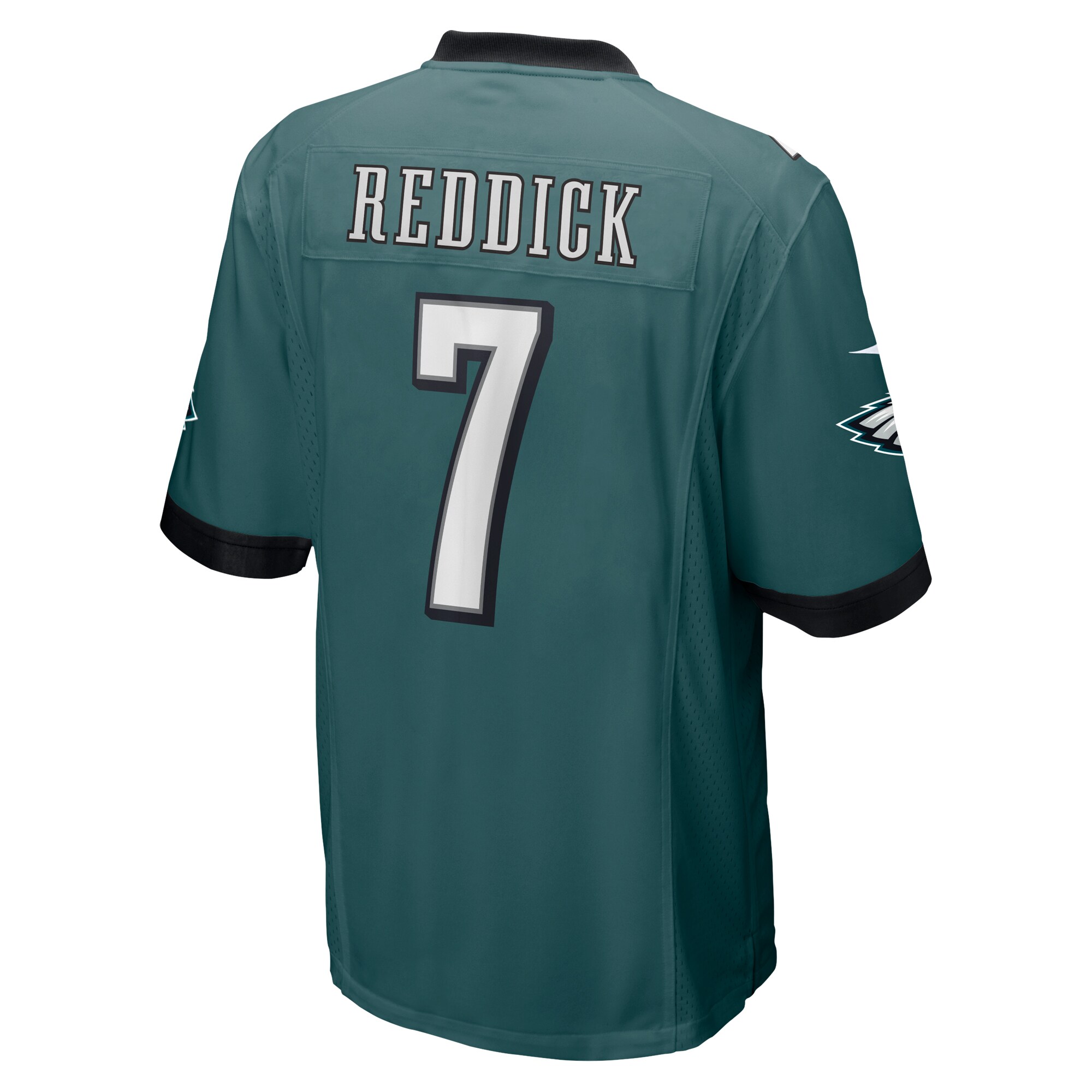 Haason Reddick Philadelphia Eagles  Super Bowl LVII Patch Game Jersey - Midnight Green
