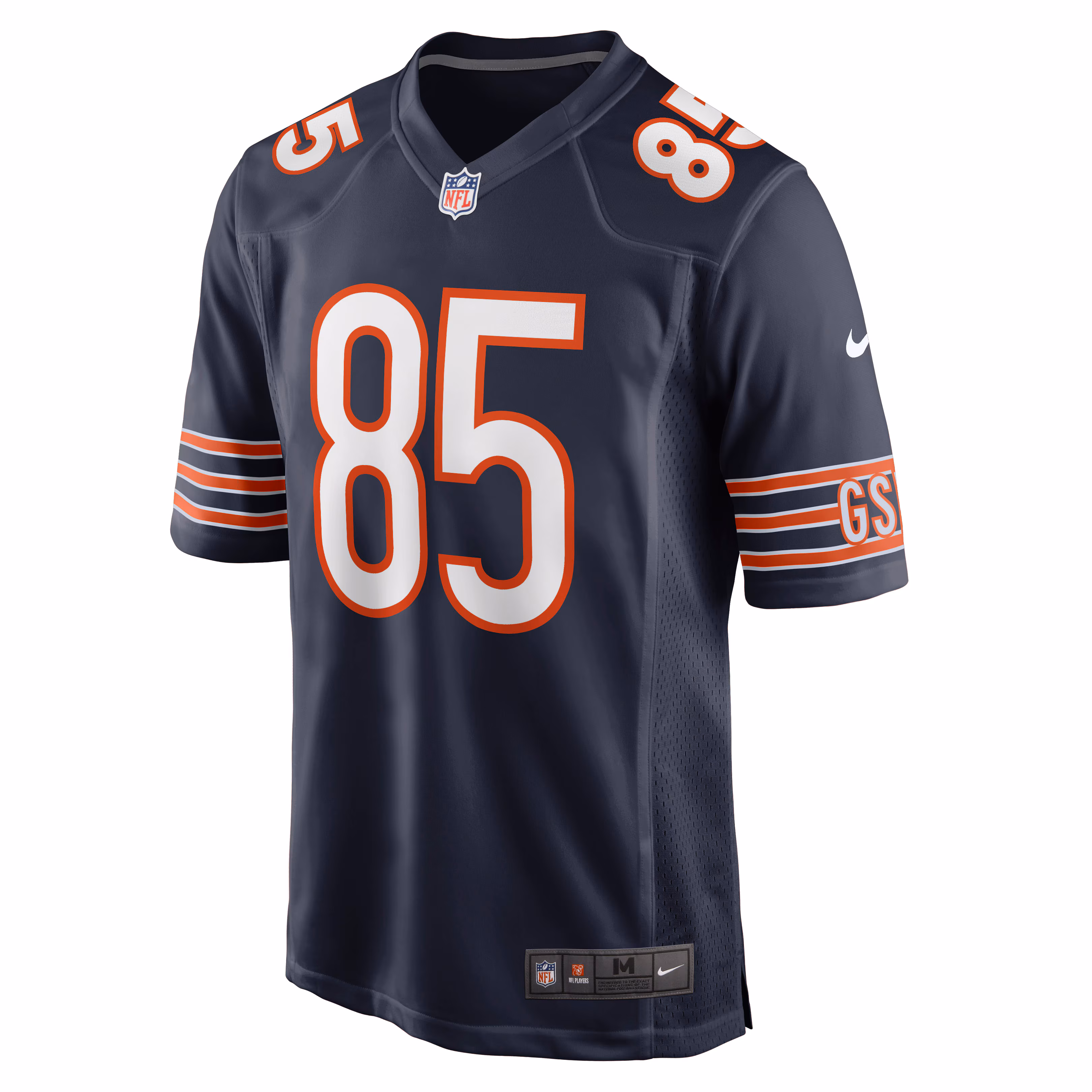 Cole Kmet Chicago Bears Player Game Jersey - Navy