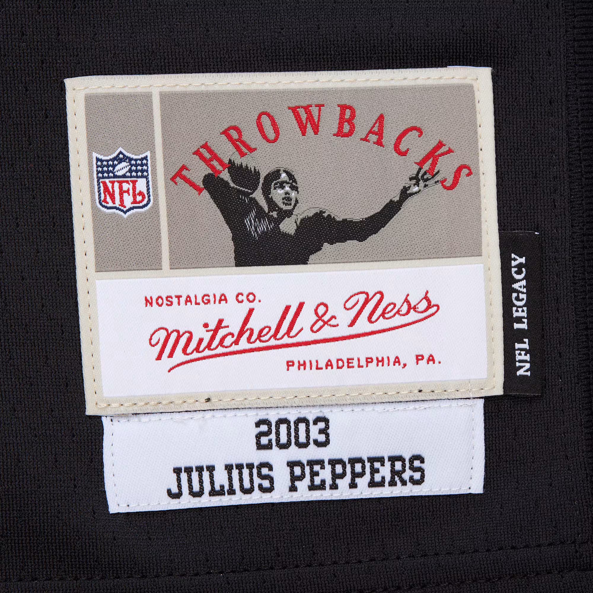 Julius Peppers Carolina Panthers  Legacy Replica Jersey – Black