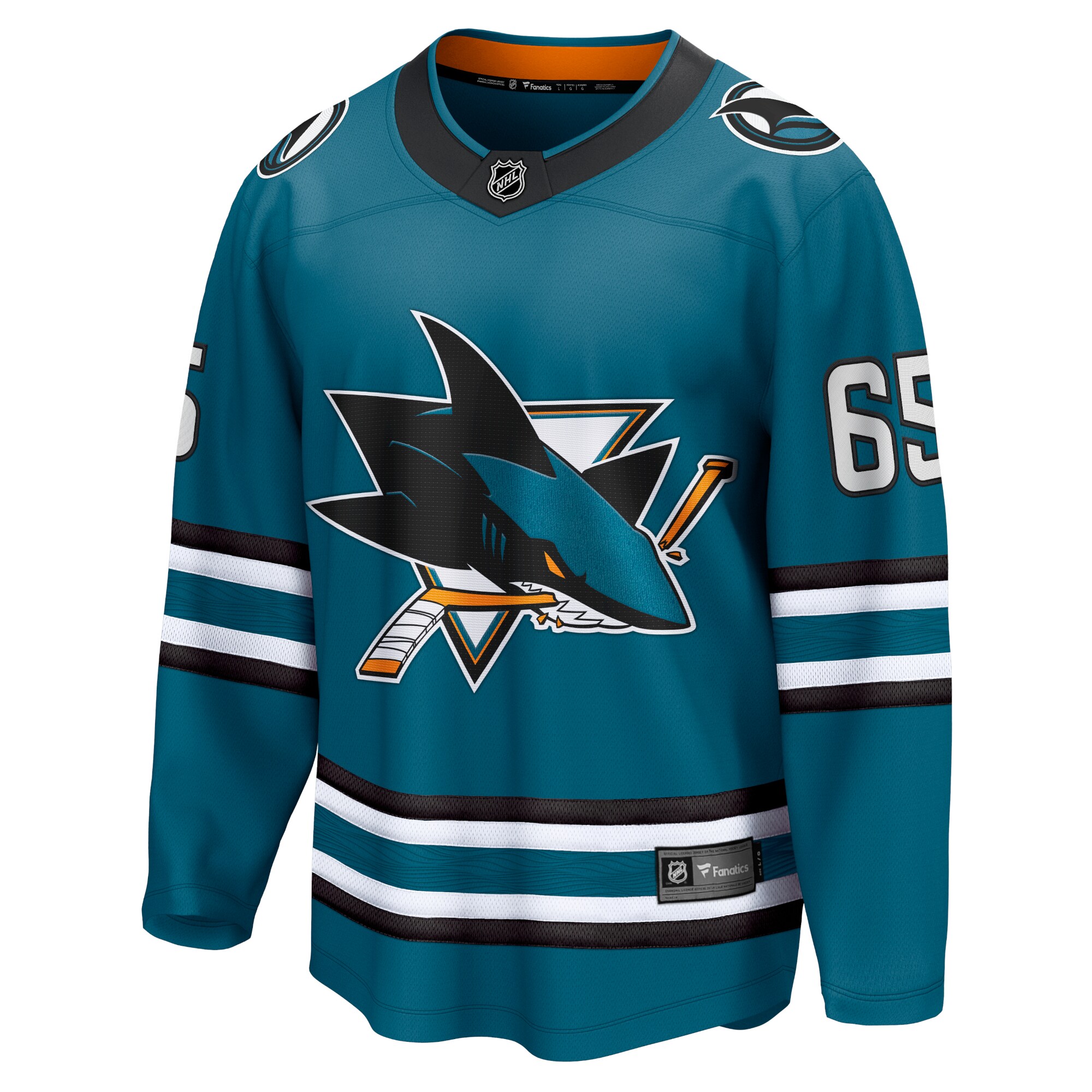 Erik Karlsson San Jose Sharks Home Premier Breakaway Player Jersey - Teal