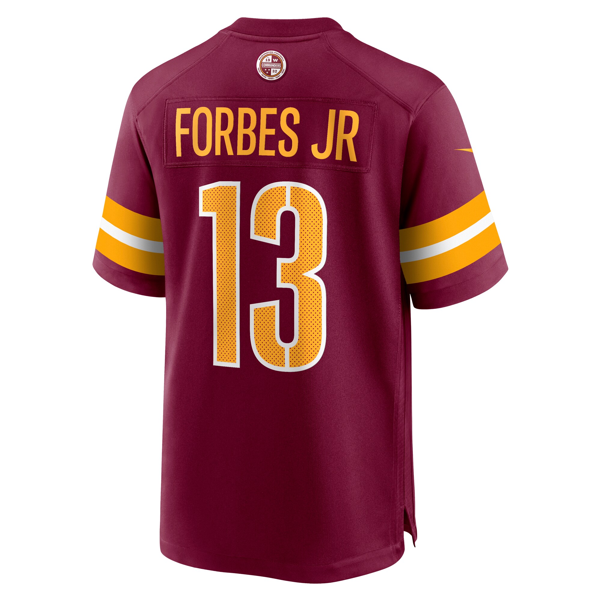 Emmanuel Forbes Washington Commanders  2023 NFL Draft First Round Pick Game Jersey - Burgundy