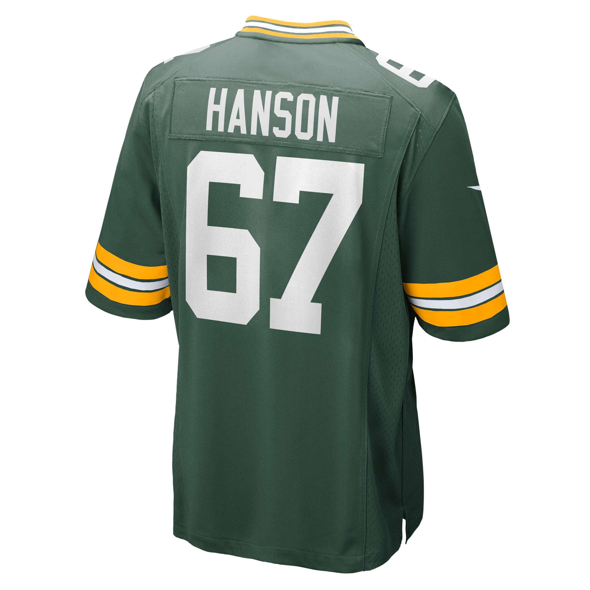 Jake Hanson Green Bay Packers  Game Jersey - Green