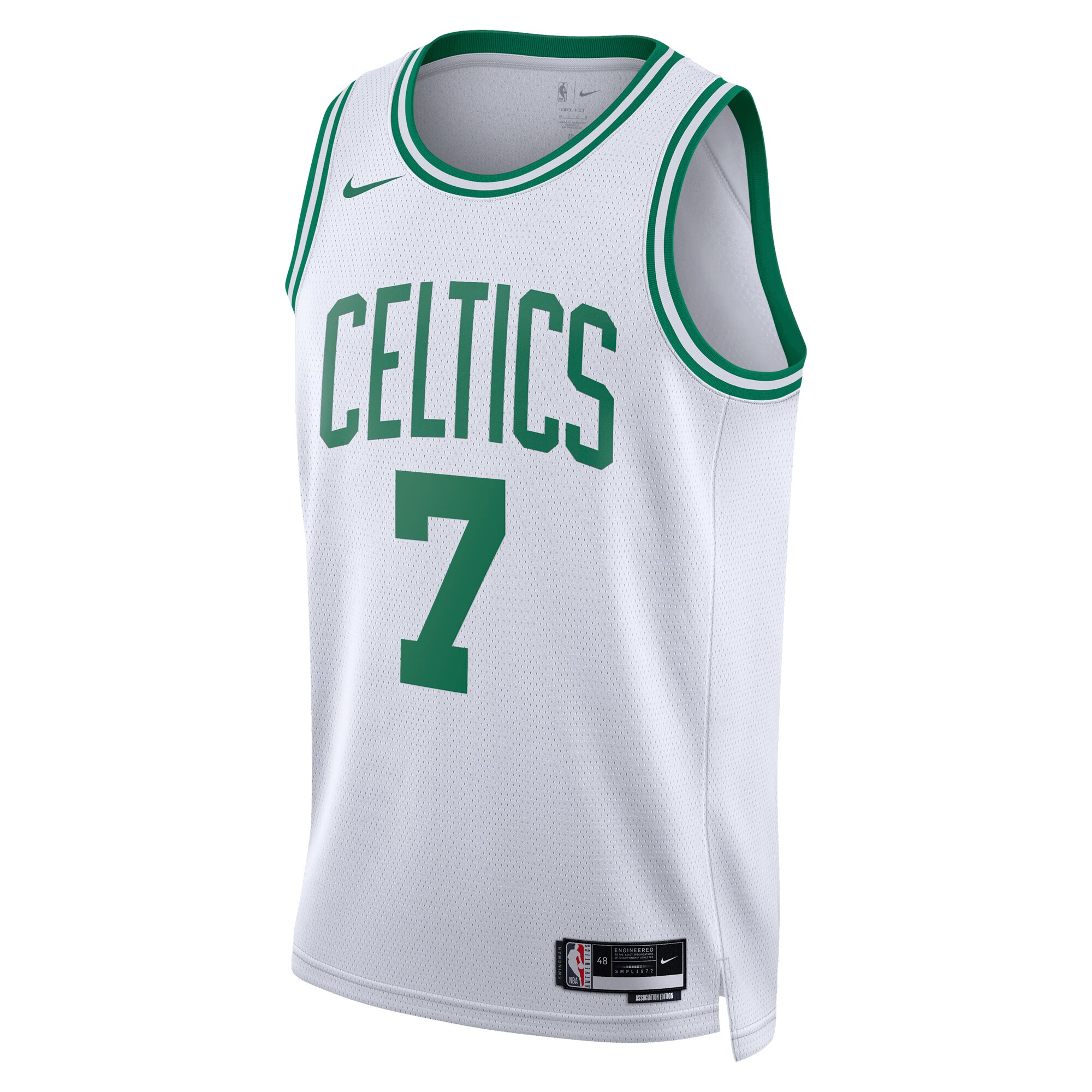 Jaylen Brown Boston Celtics  Unisex Swingman Jersey - Association Edition - White