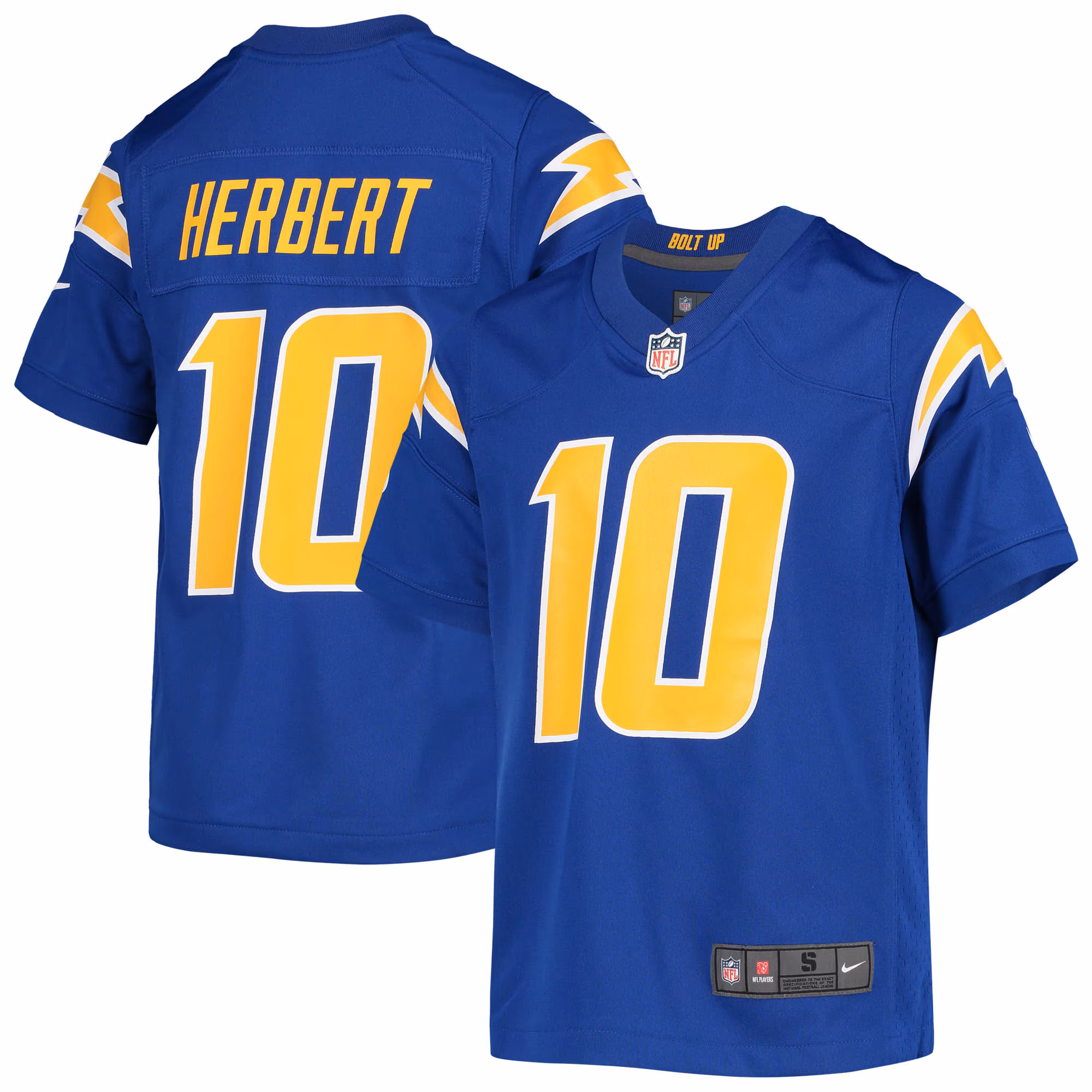 Justin Herbert Los Angeles Chargers Youth Game Jersey - Royal