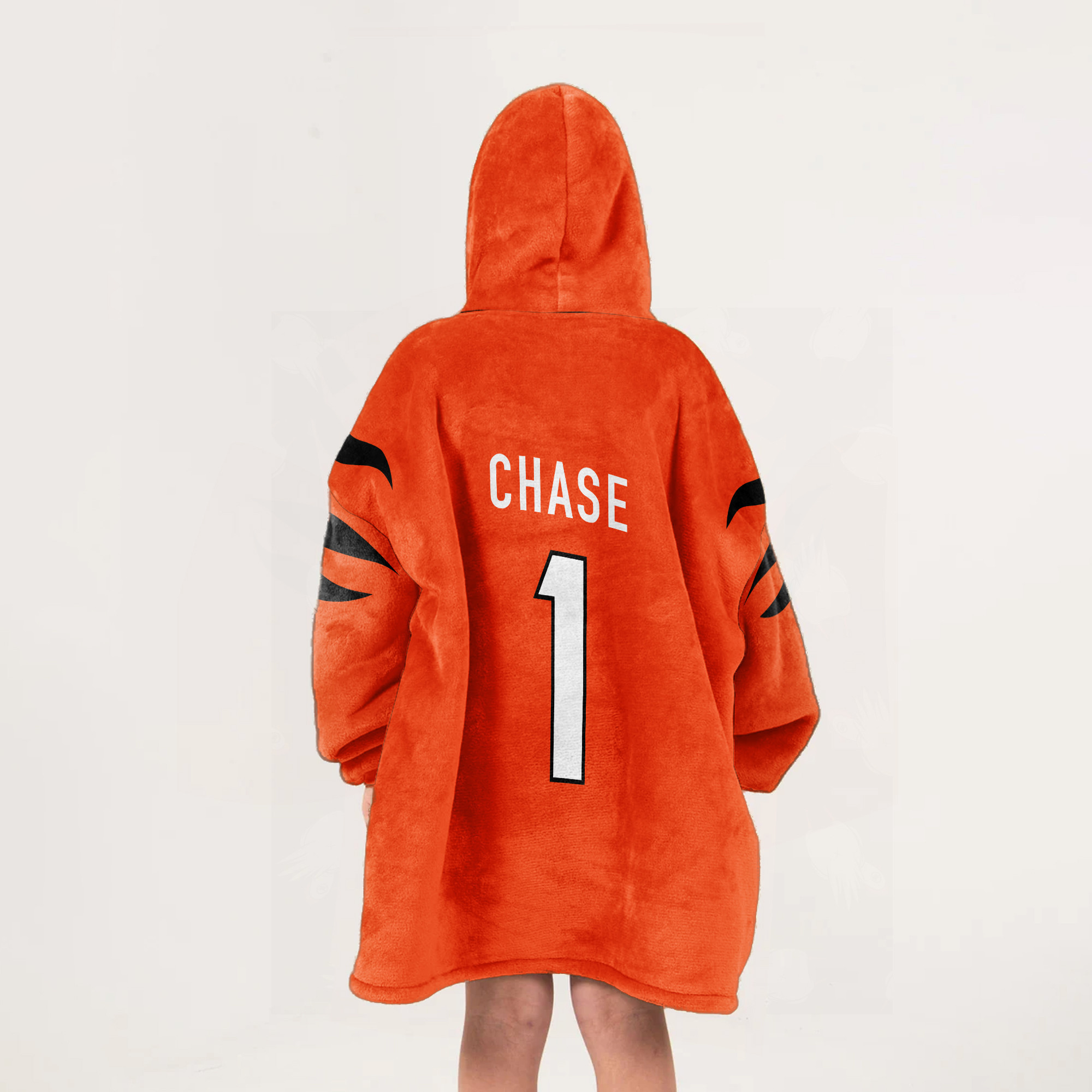 Adult J.C 1 Cincinnati Football Unisex Blanket Hoodie