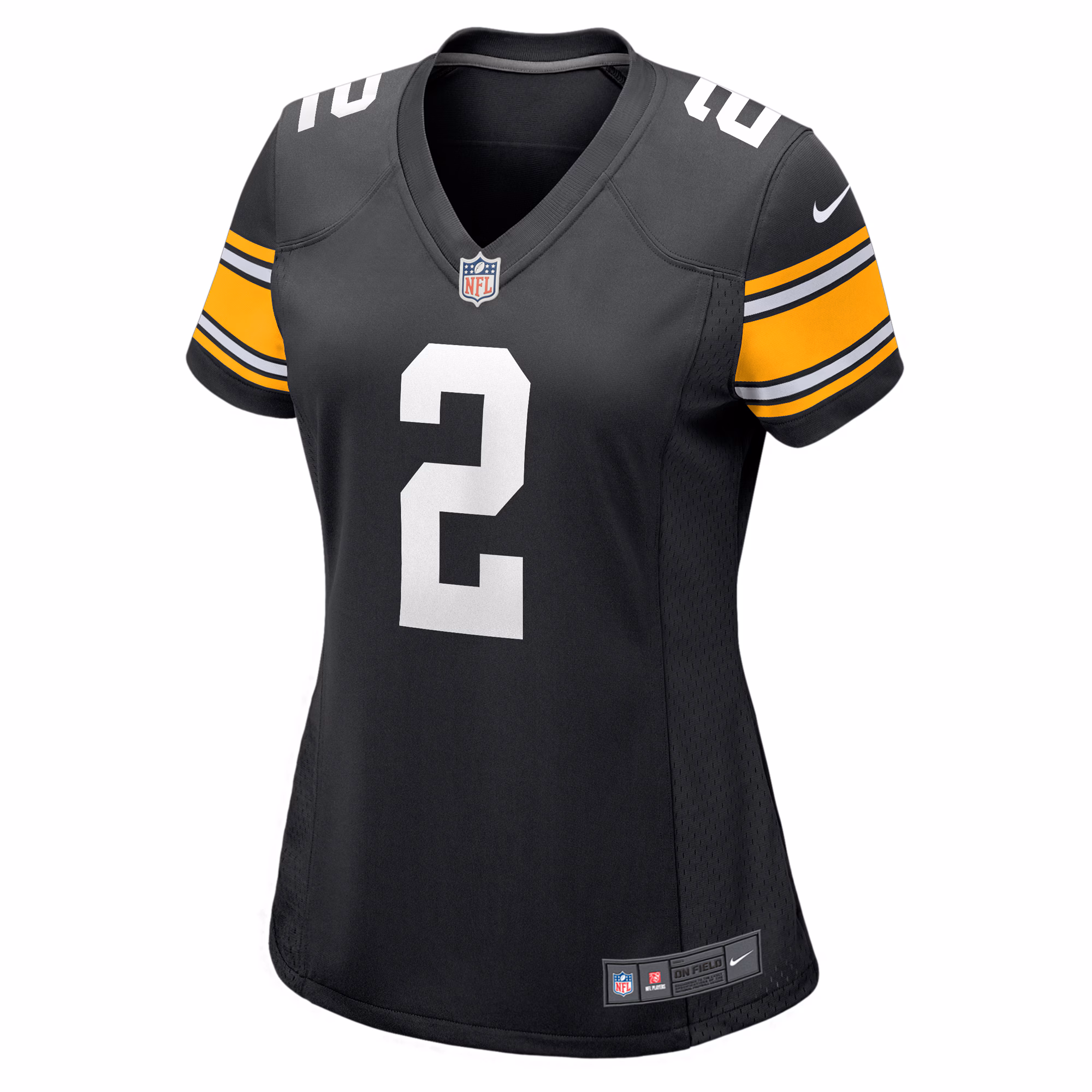 Justin Fields Pittsburgh Steelers Women's   Alternate Game Jersey – Black