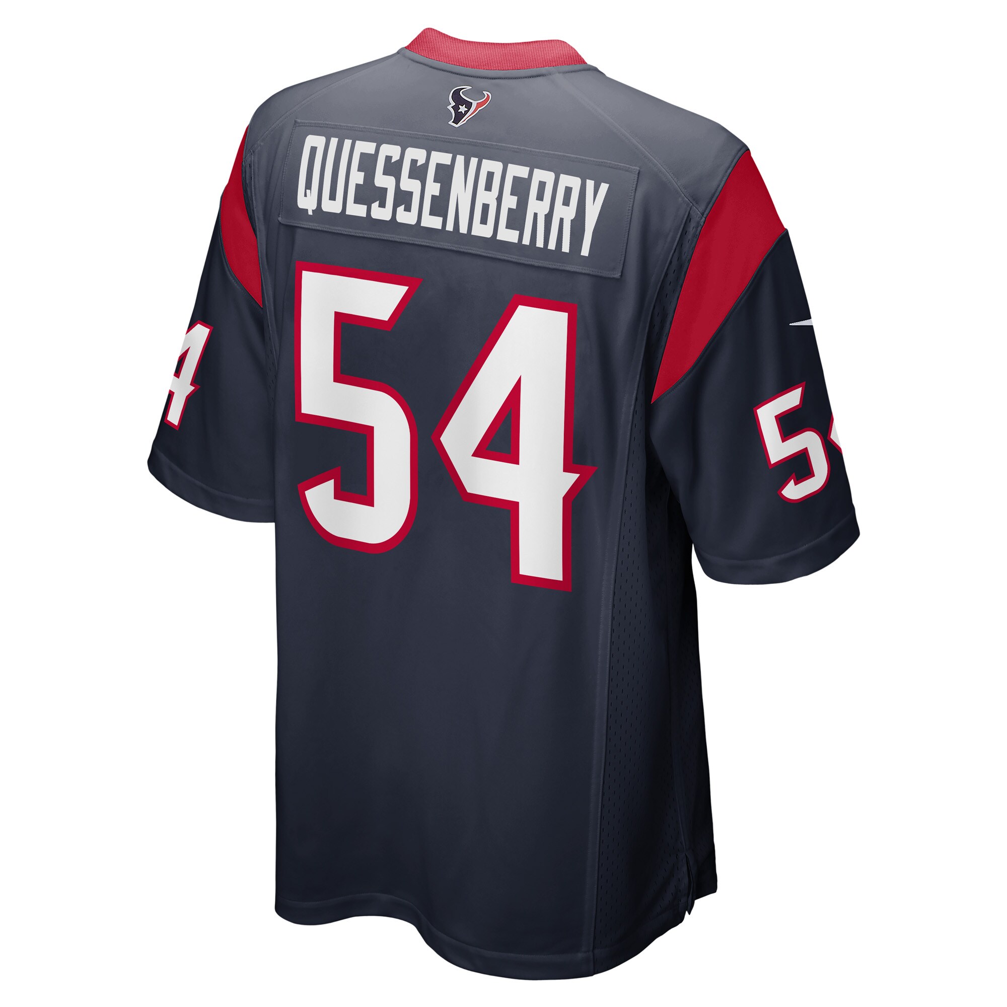 Scott Quessenberry Houston Texans  Game Player Jersey - Navy