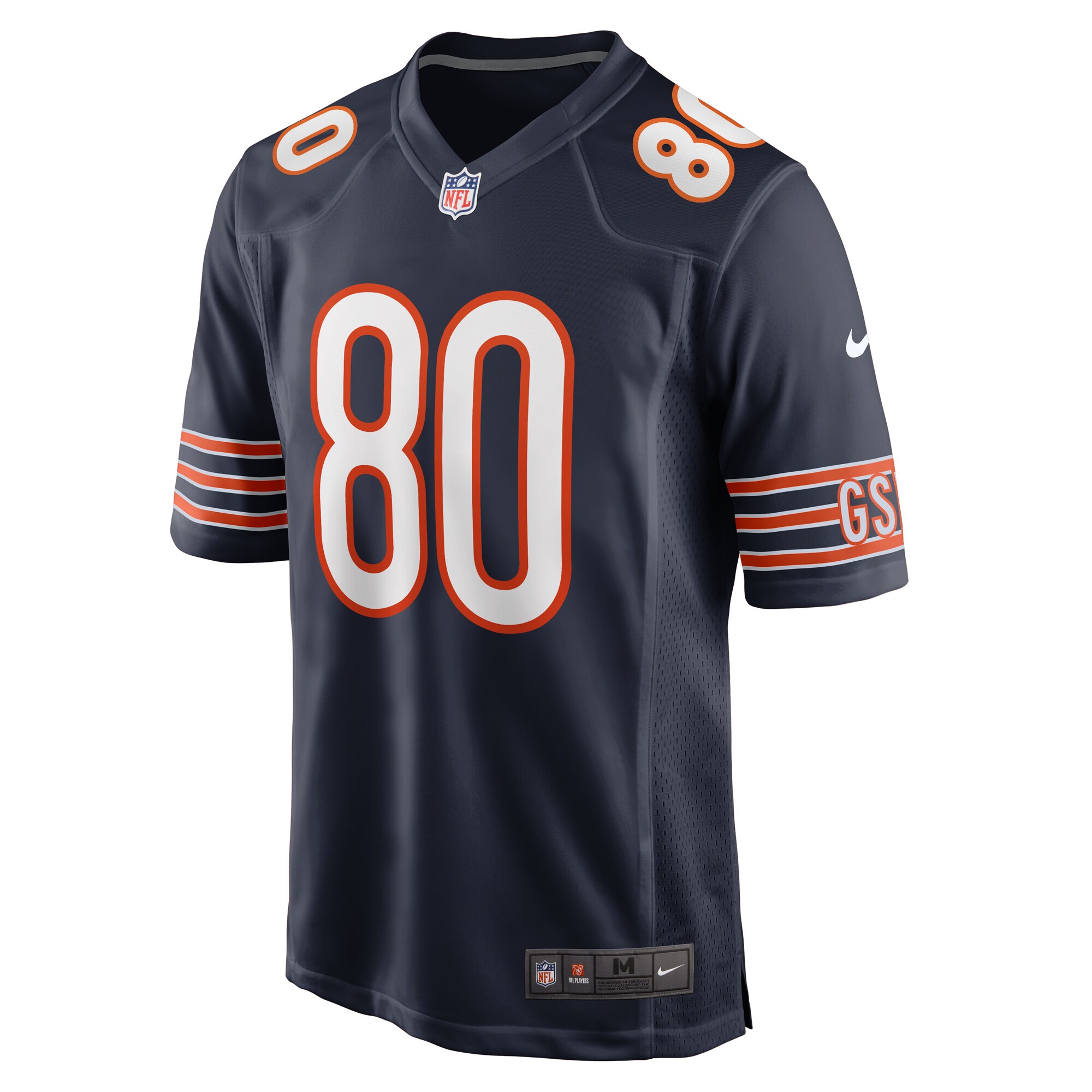 Collin Johnson Chicago Bears  Game Jersey -  Navy