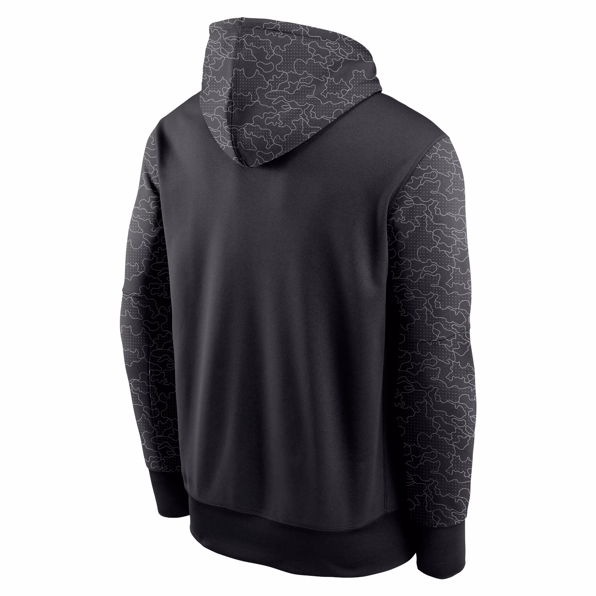 Tampa Bay Buccaneers RFLCTV Chevron Pullover Hoodie - Black