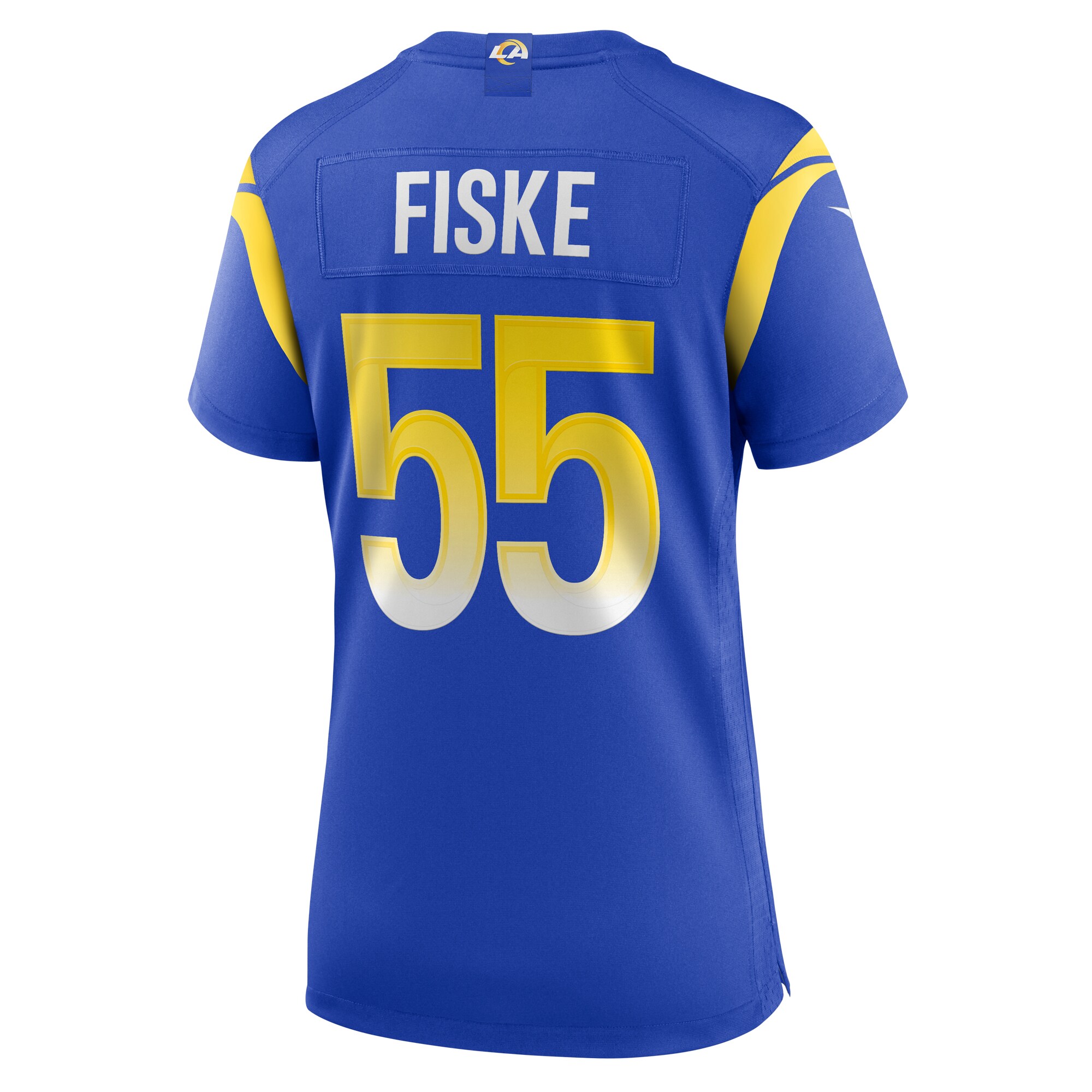 Braden Fiske Los Angeles Rams Women's  Game Jersey -  Royal