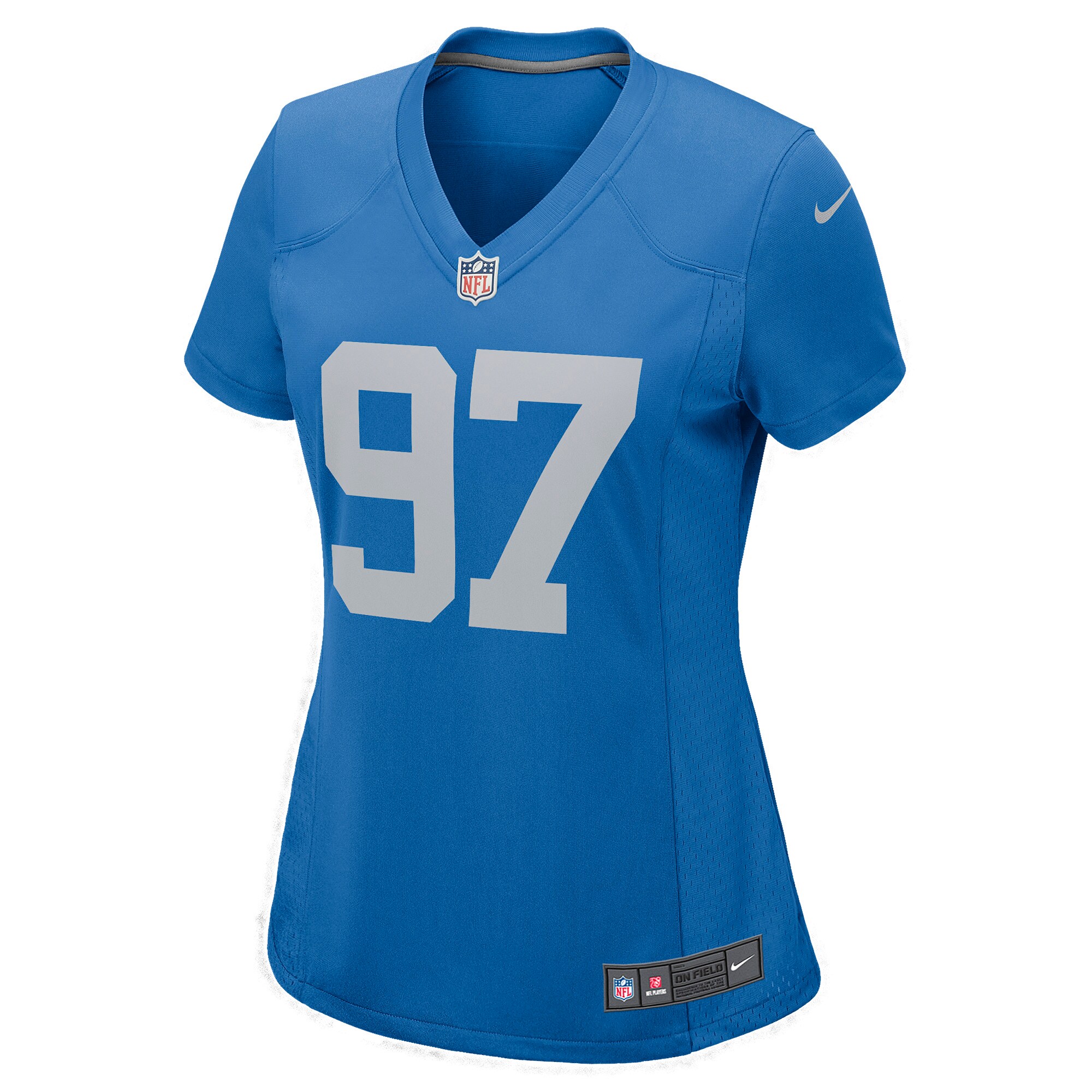 Aidan Hutchinson Detroit Lions  Women's Alternate Game Jersey - Blue