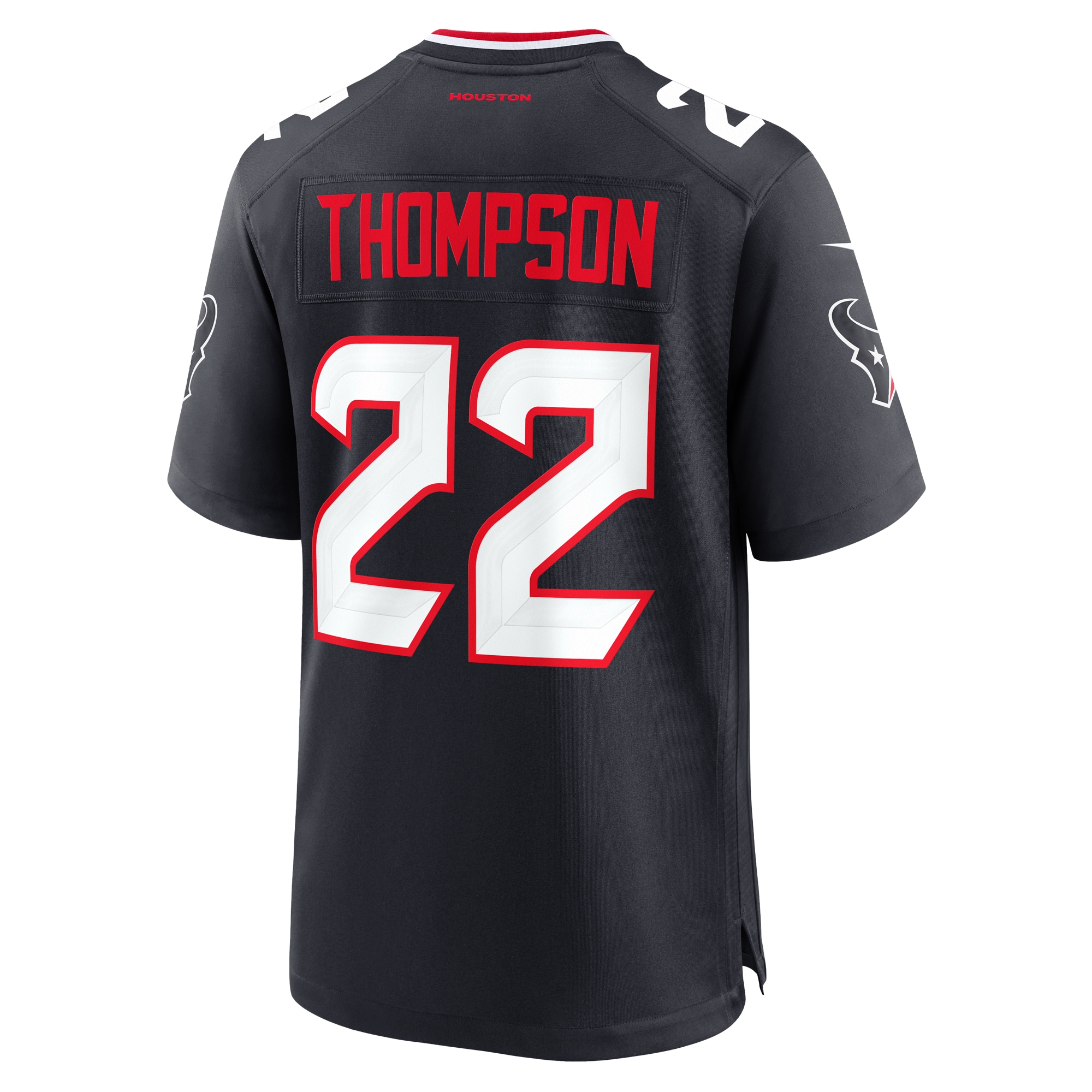 Josh Thompson Houston Texans Team Game Jersey -  Navy