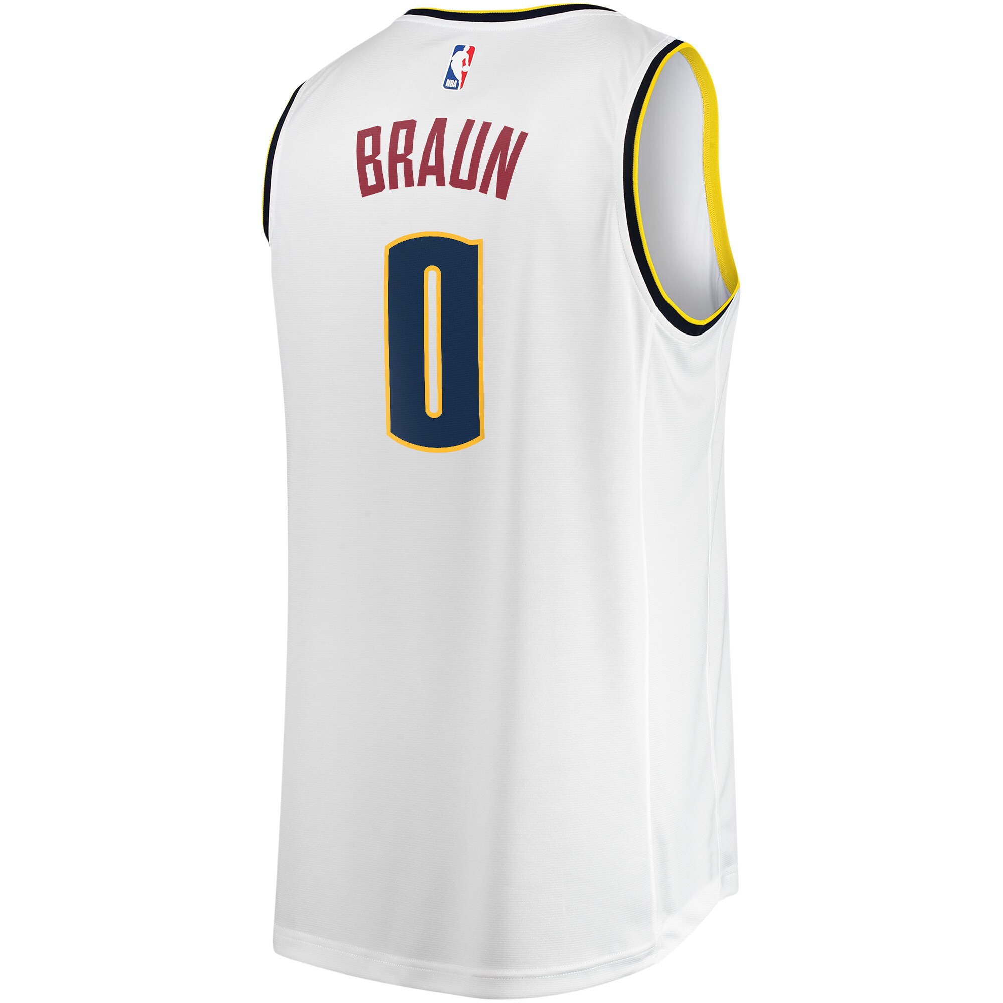 Christian Braun Denver Nuggets  Youth Fast Break Player Jersey - Association Edition - White