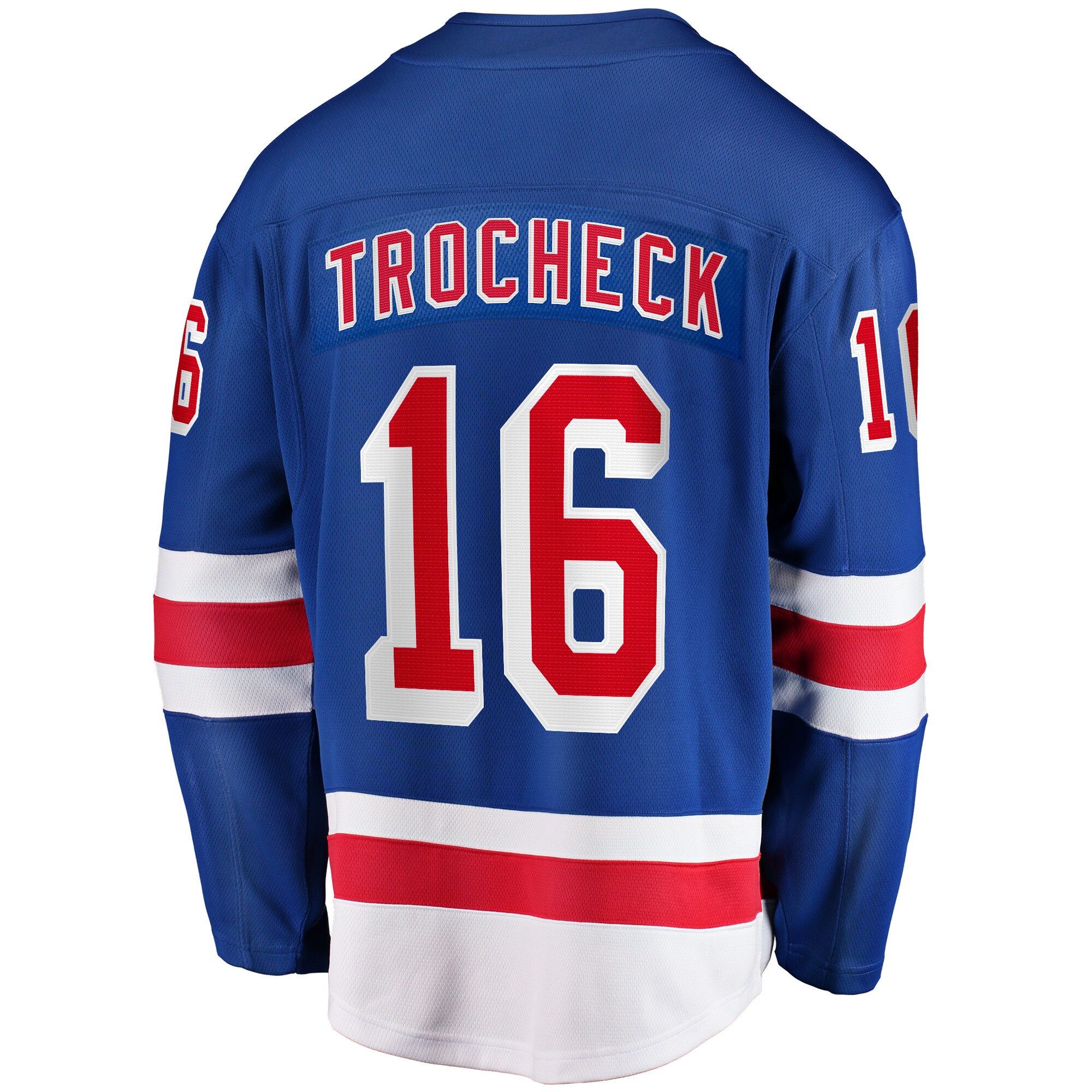 Vincent Trocheck New York Rangers Home Breakaway Player Jersey - Blue