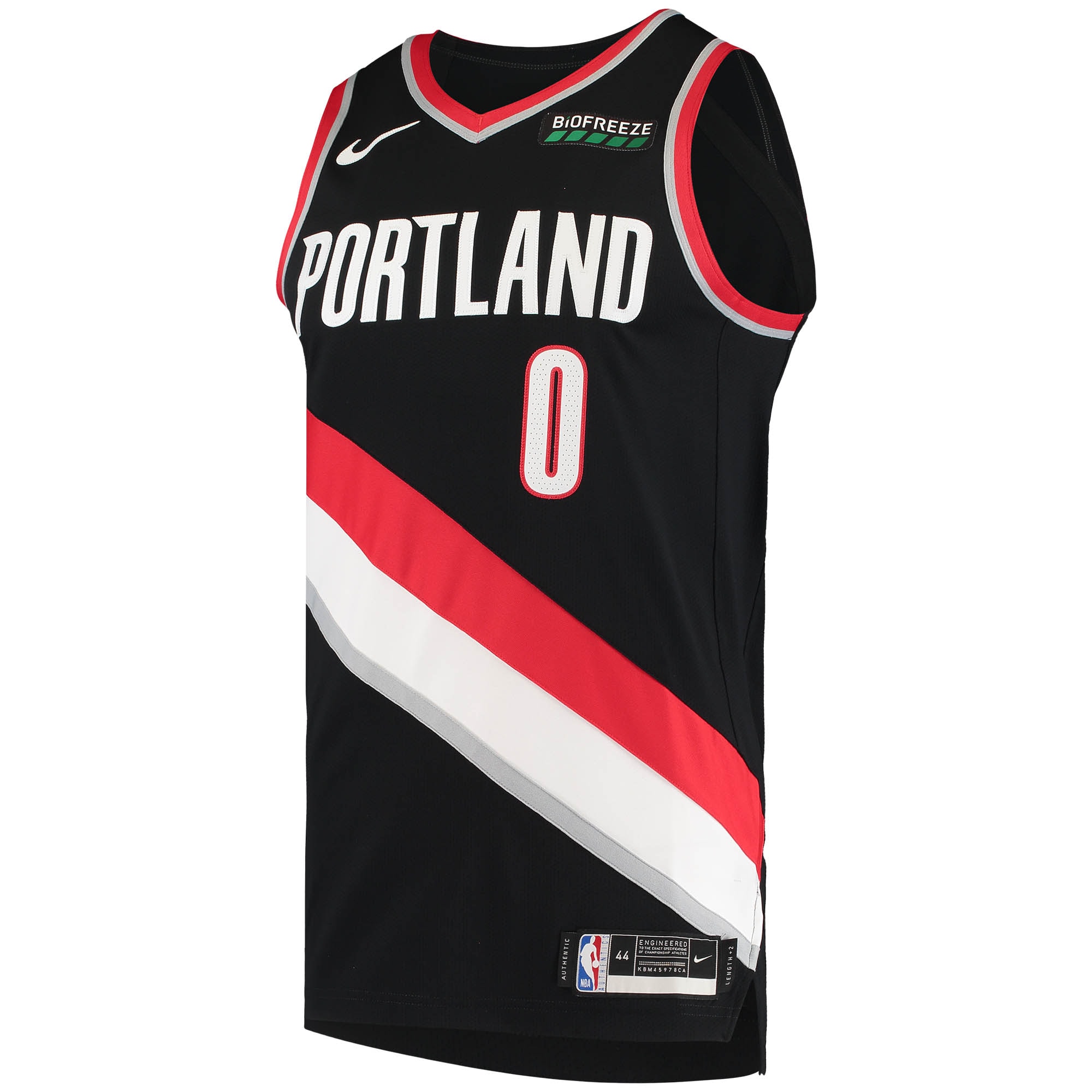 Damian Lillard Portland Trail Blazers 2020/21 Authentic Jersey - Icon Edition - Black