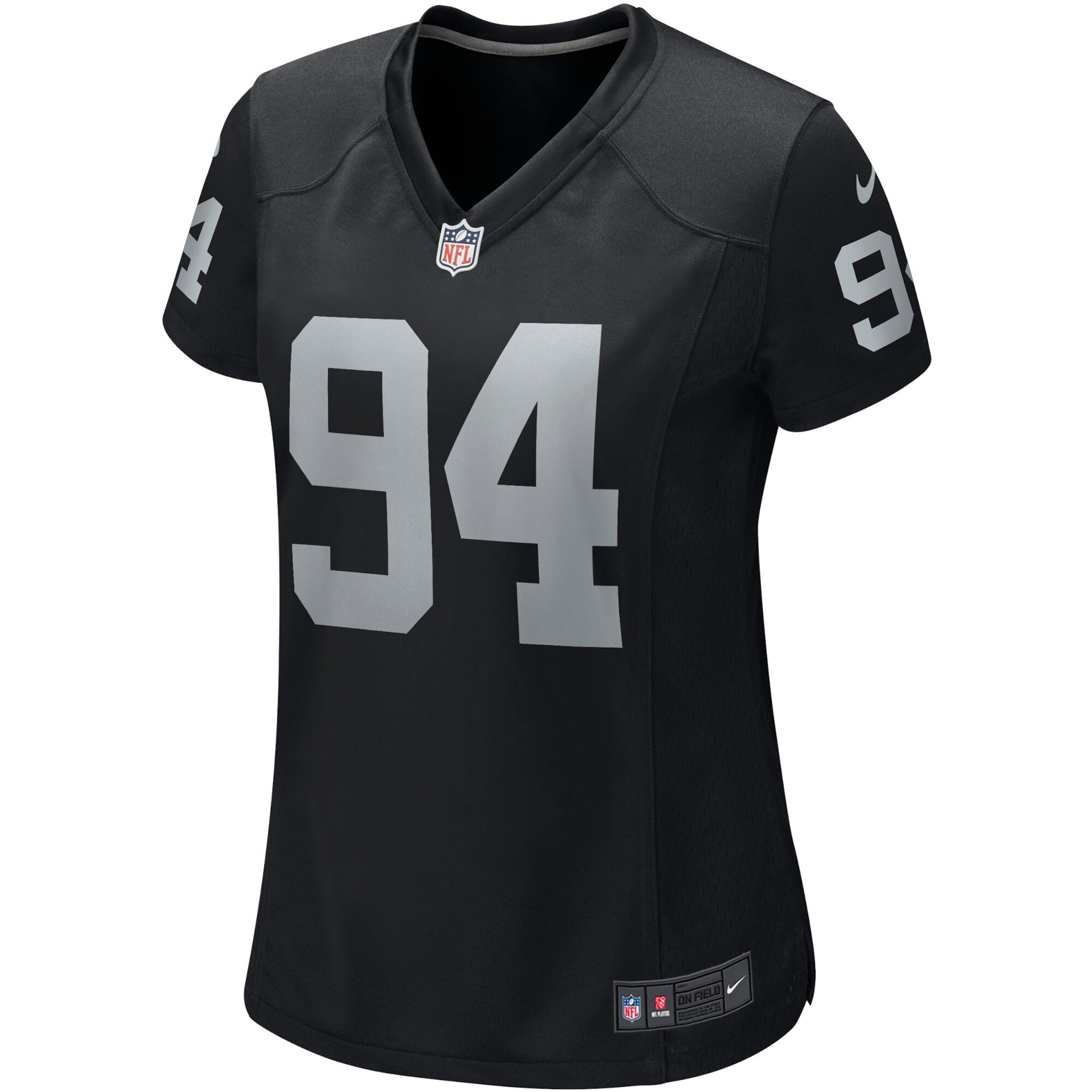 Carl Nassib Las Vegas Raiders  Women's Player Game Jersey - Black