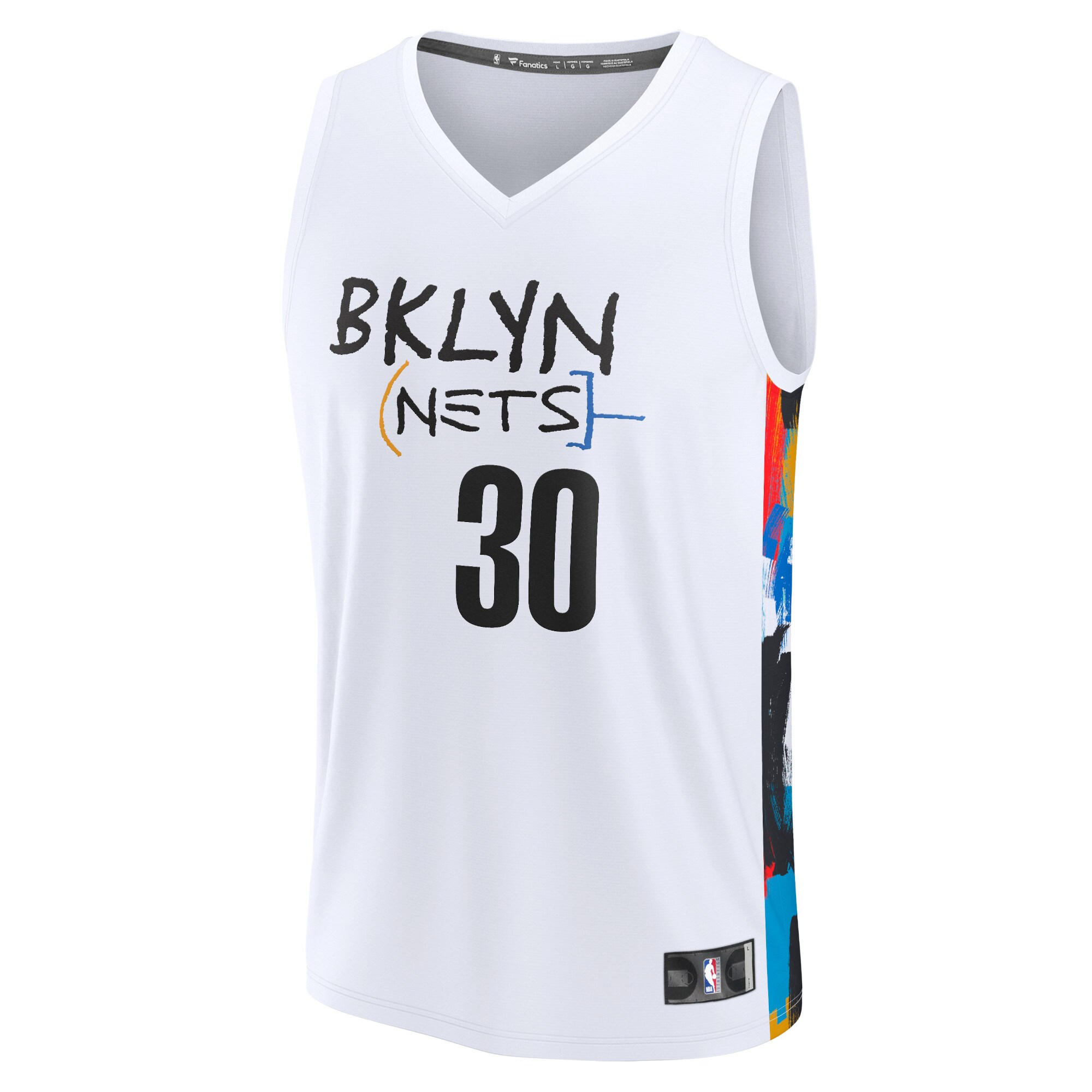 Seth Curry Brooklyn Nets  2022/23 Fastbreak Jersey - City Edition - White