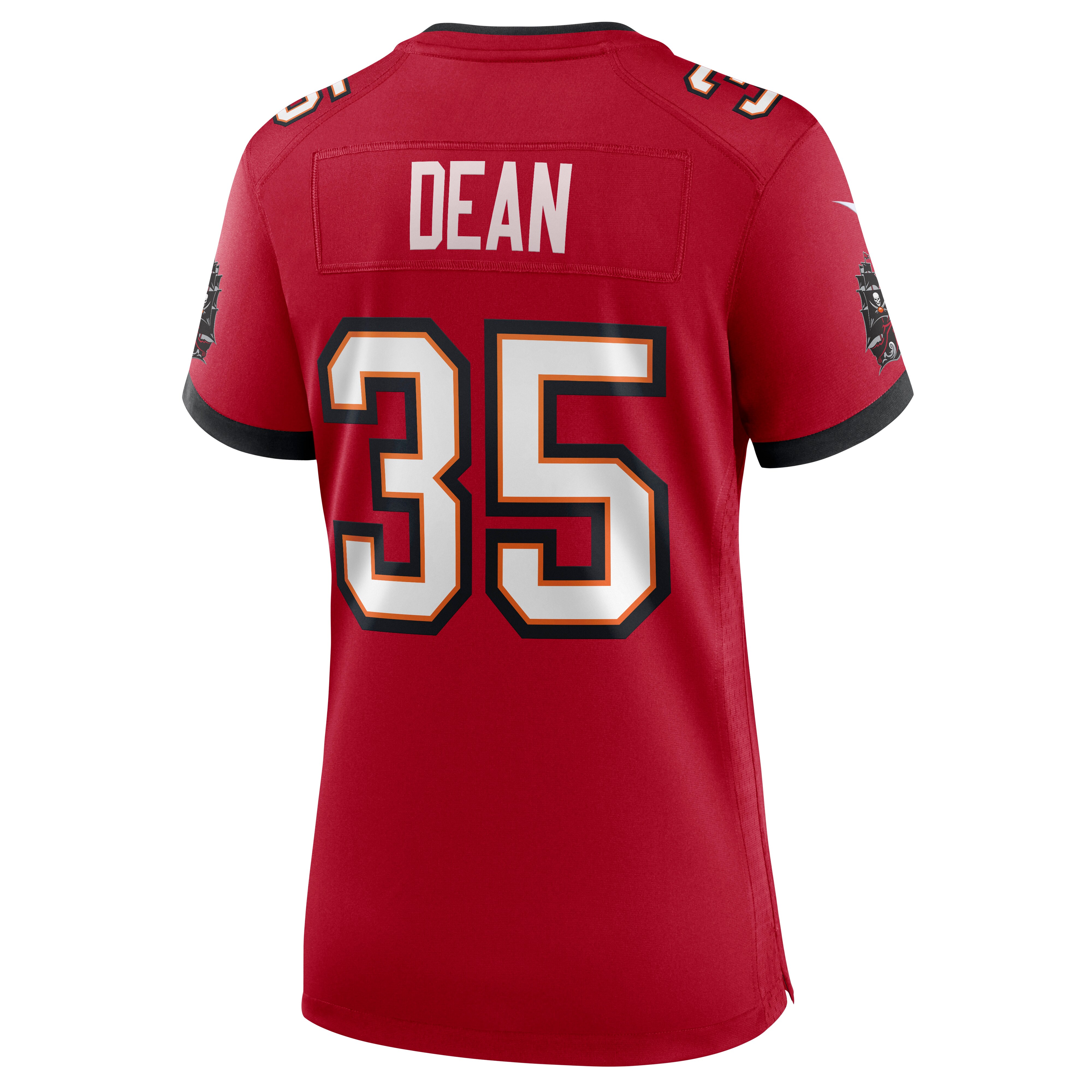 Jamel Dean Tampa Bay Buccaneers  Women's Game Jersey - Red
