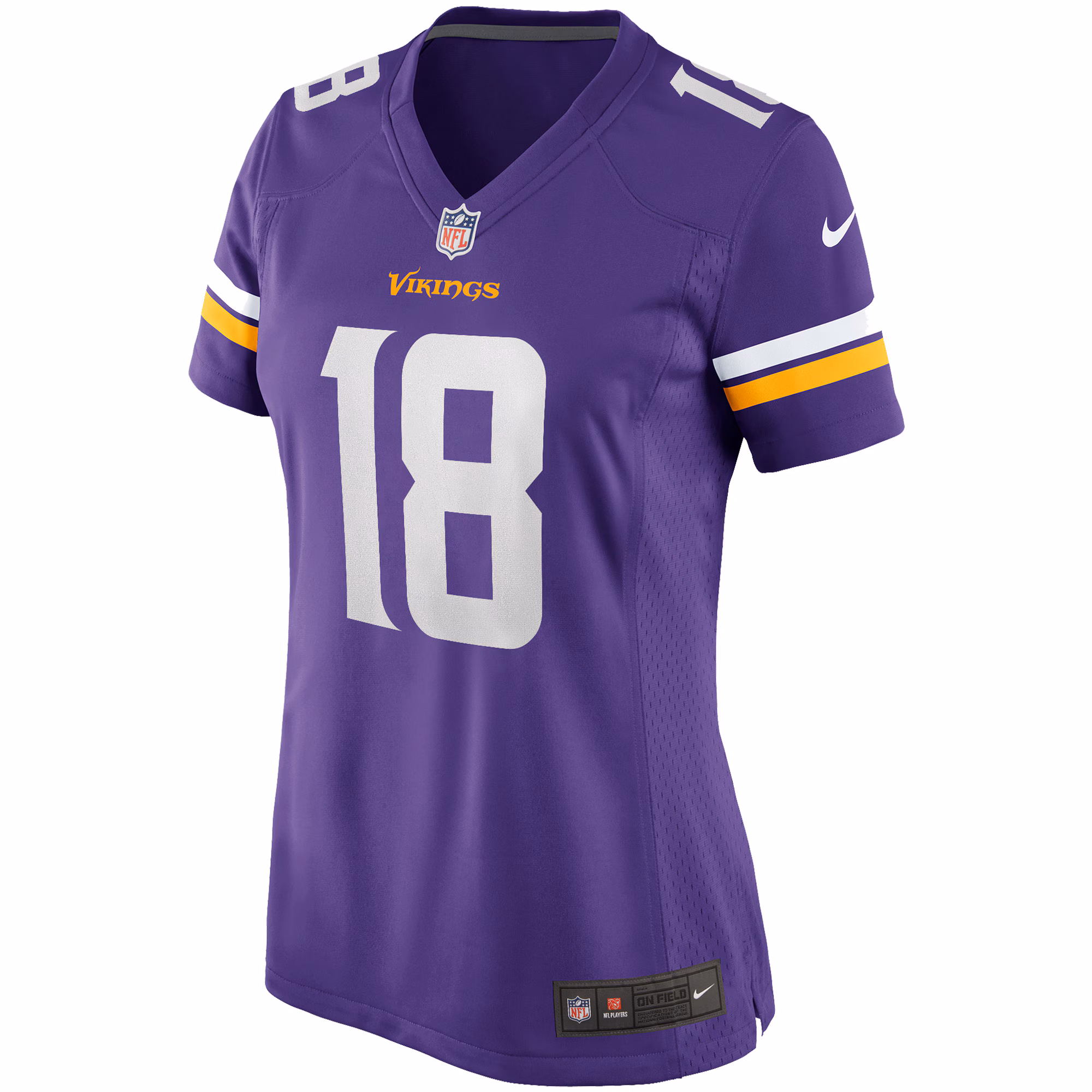 Justin Jefferson Minnesota Vikings Women's Player Game Jersey - Purple