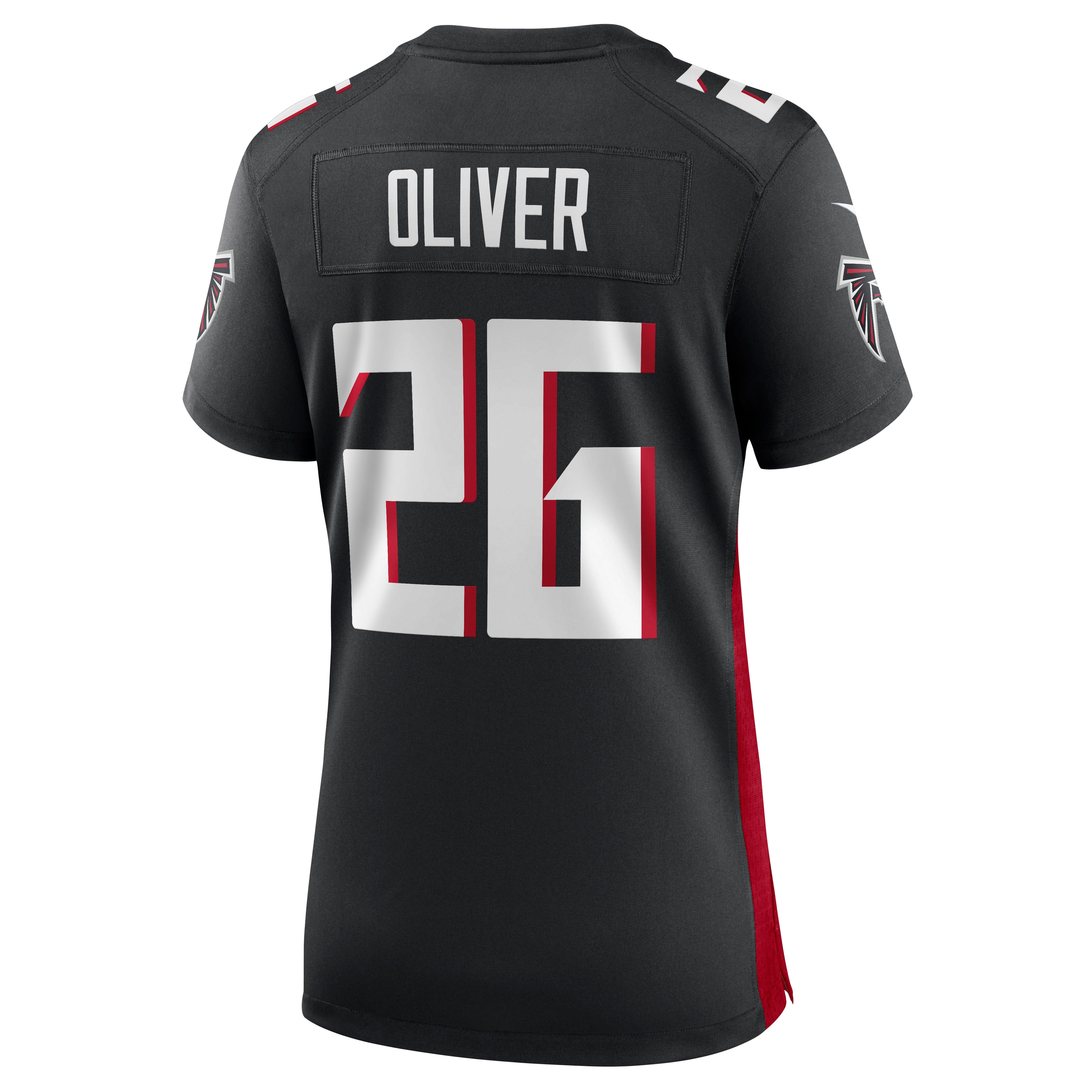Isaiah Oliver Atlanta Falcons  Women's Game Jersey - Black
