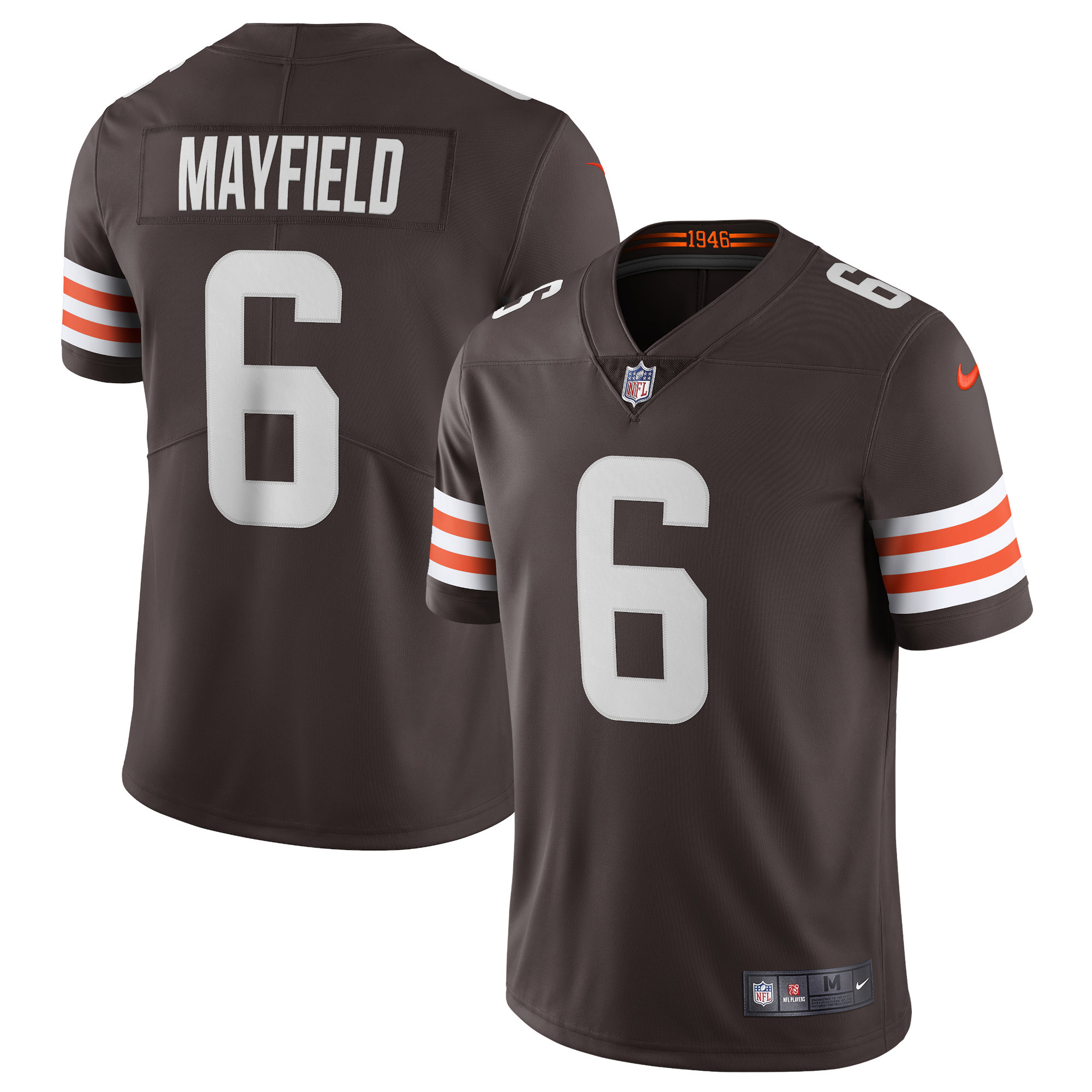 Baker Mayfield Cleveland Browns Vapor Limited Player Jersey - Brown