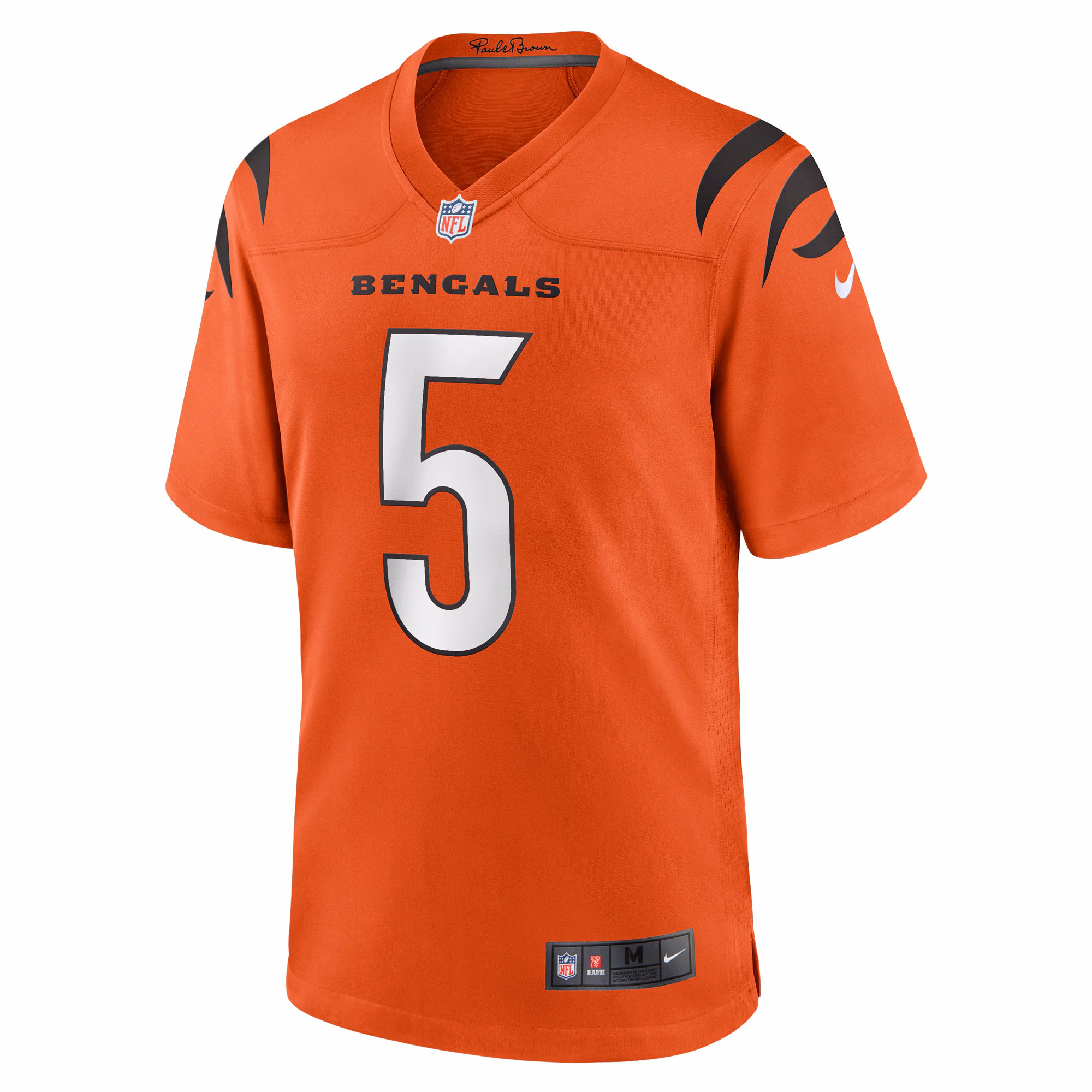 Tee Higgins Cincinnati Bengals Alternate Game Player Jersey - Orange