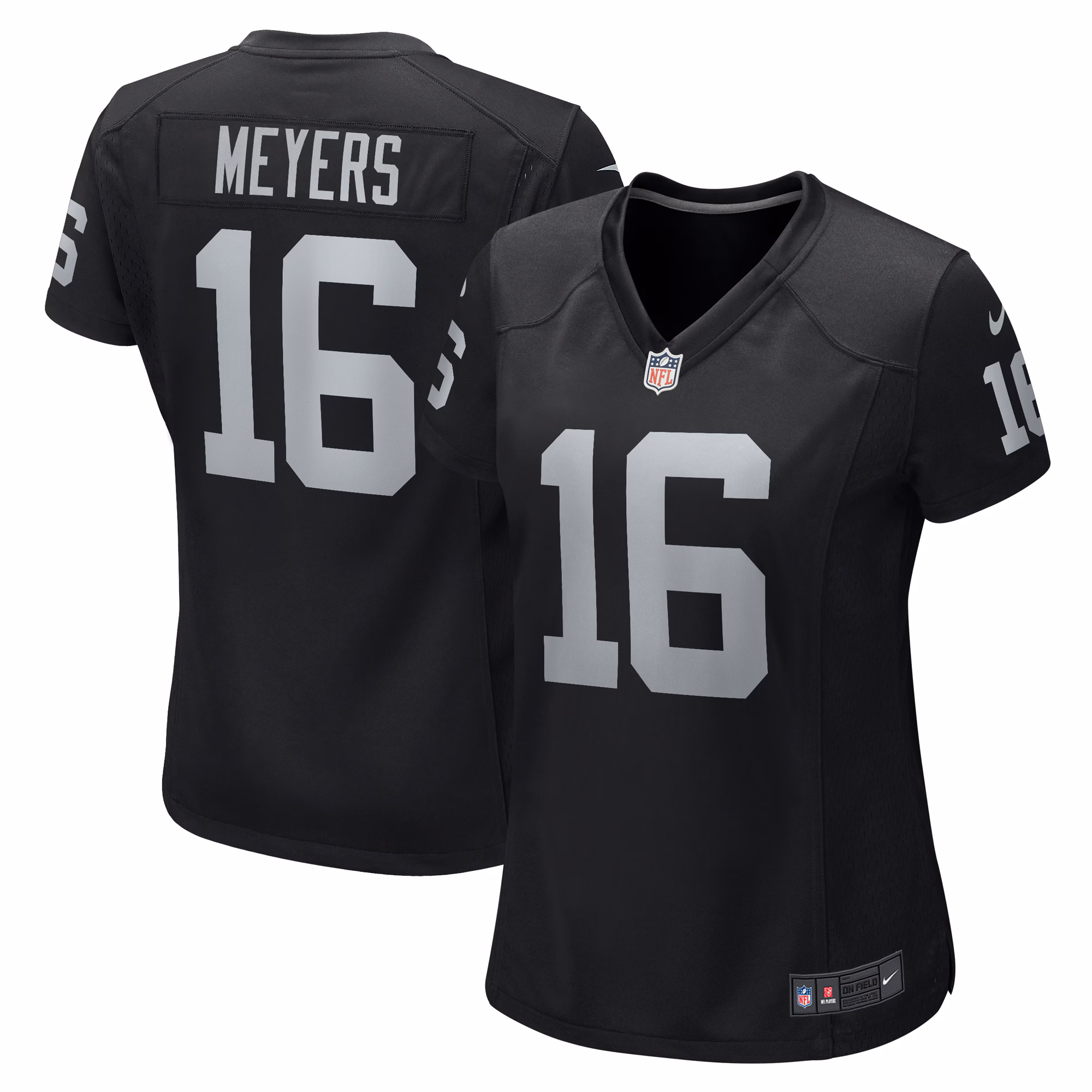 Jakobi Meyers Las Vegas Raiders Women's Game Player Jersey - Black