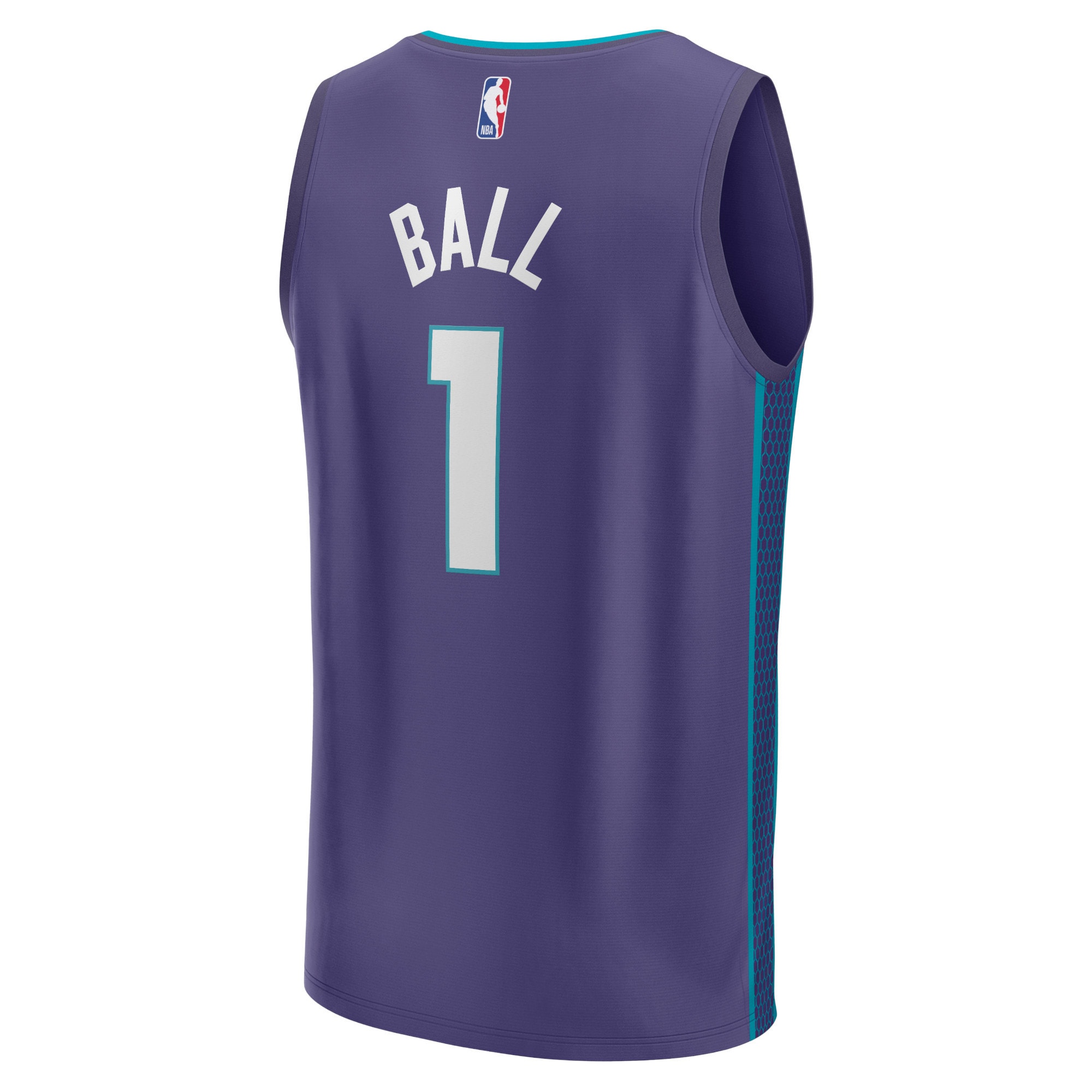 LaMelo Ball Charlotte Hornets  Fast Break Replica Player Jersey - Statement Edition - Purple