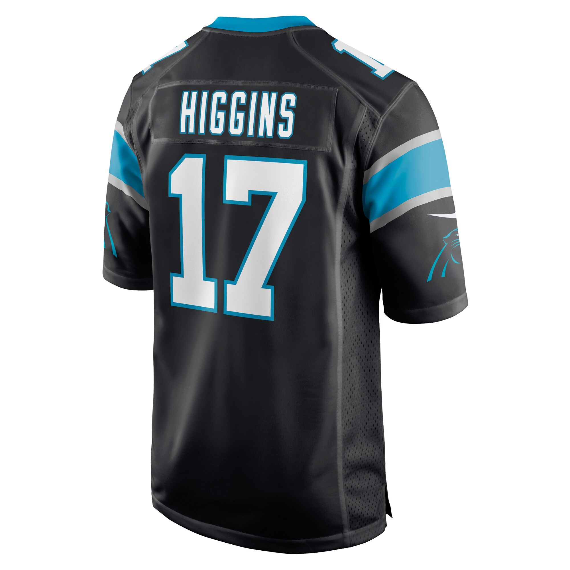 Rashard Higgins Carolina Panthers  Game Player Jersey - Black
