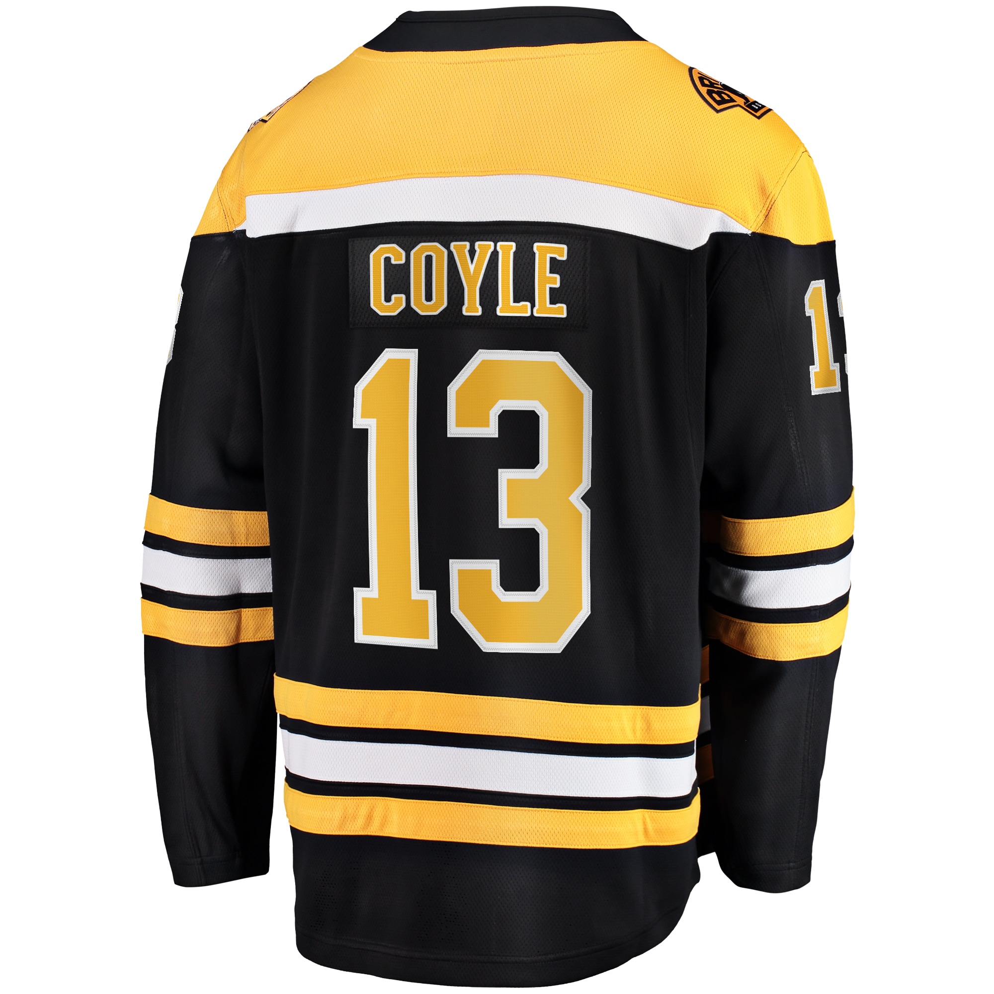 Charlie Coyle Boston Bruins Home Premier Breakaway Player Jersey - Black