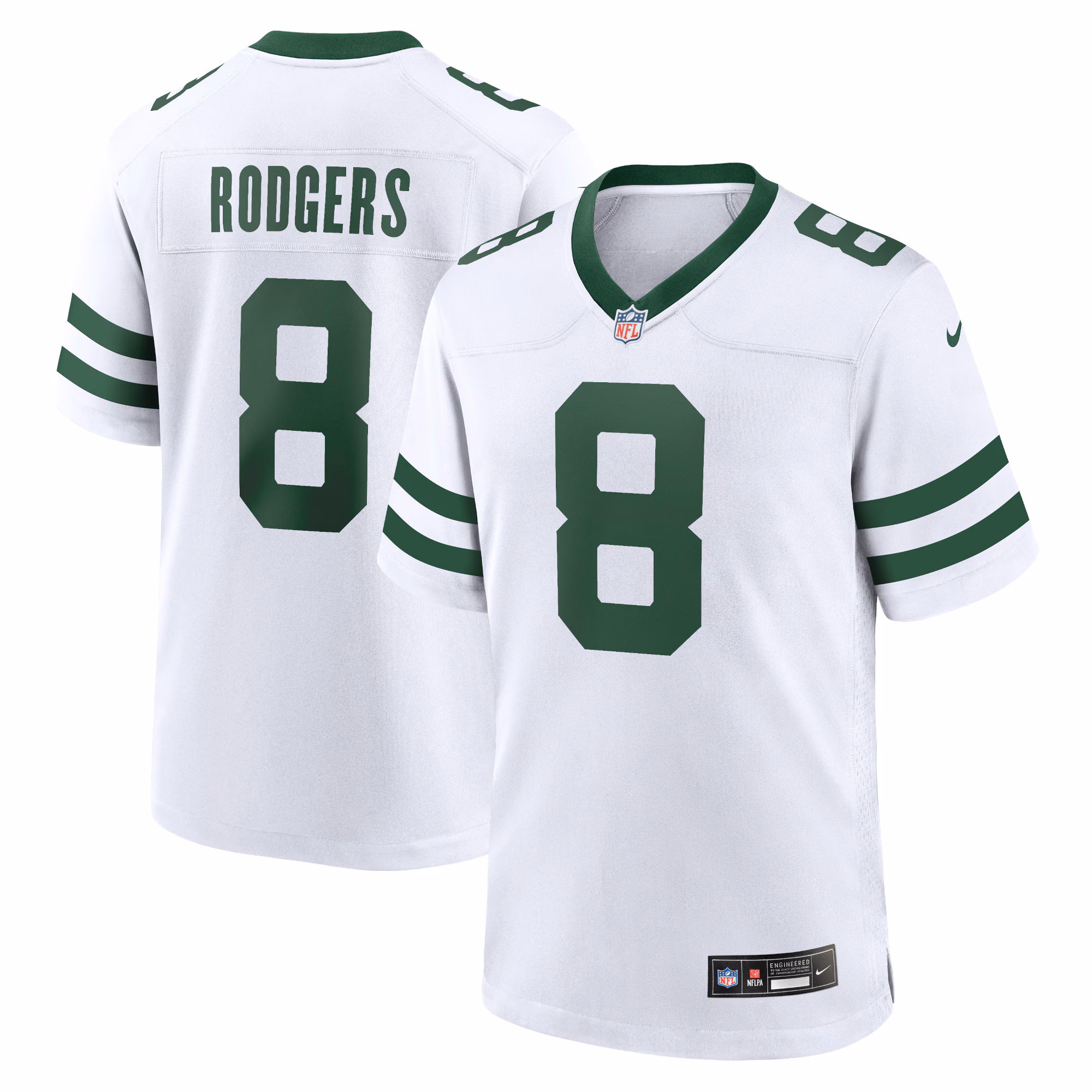 Aaron Rodgers New York Jets Alternate Game Jersey - Legacy Black