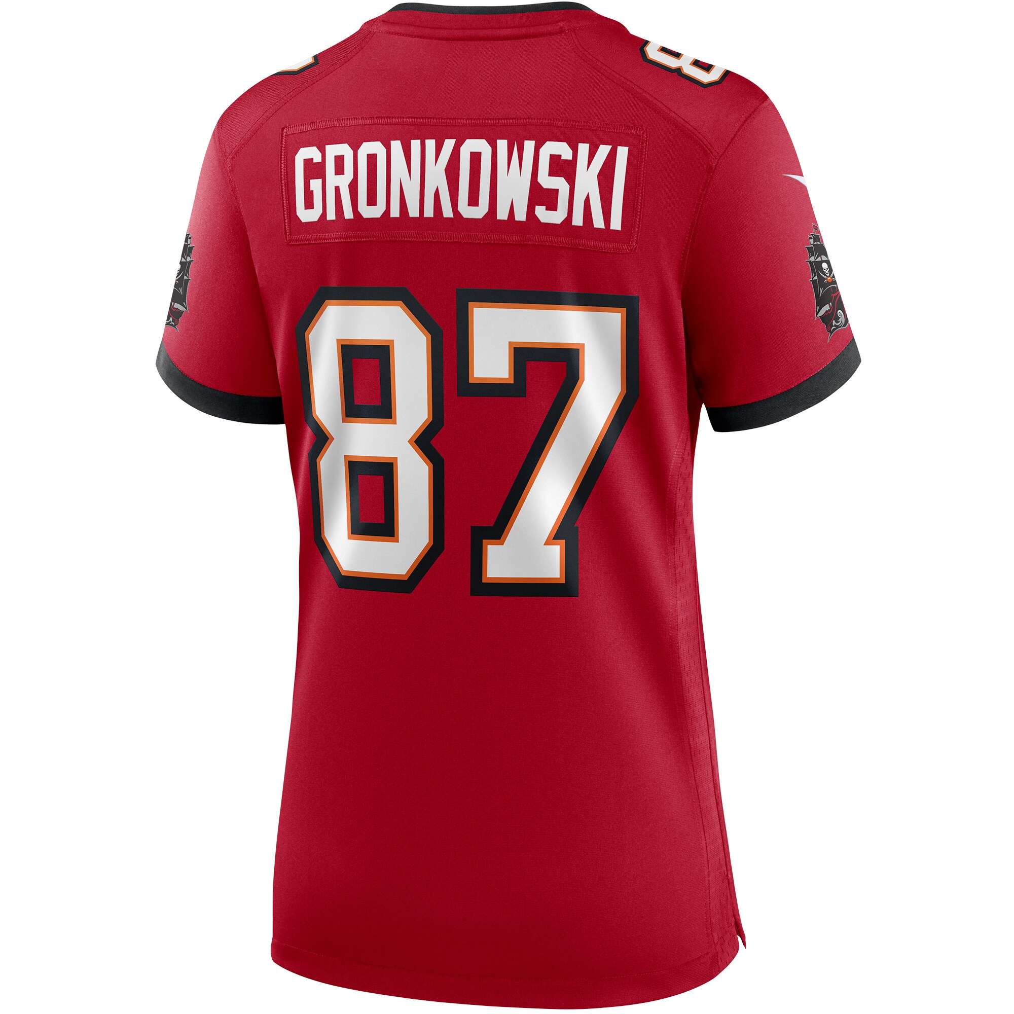 Rob Gronkowski Tampa Bay Buccaneers  Women's Game Jersey - Red