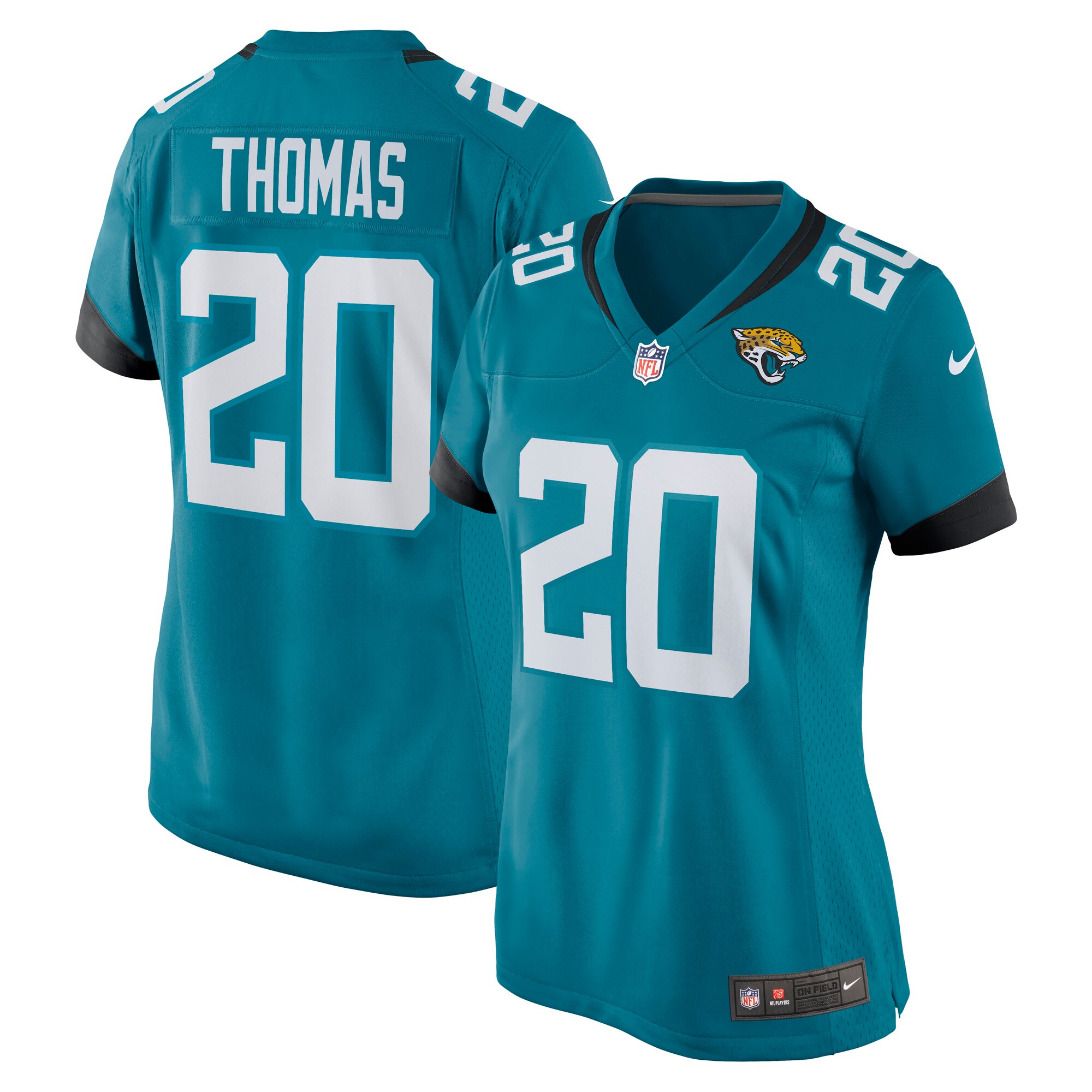 Daniel Thomas Jacksonville Jaguars Women's Game Jersey - Black