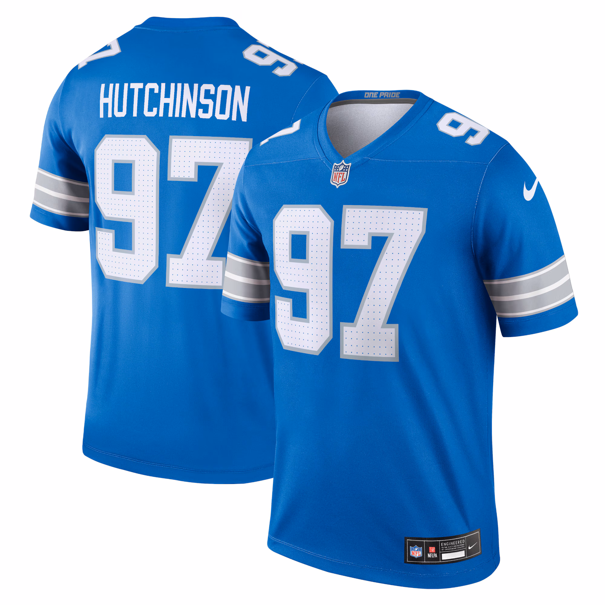Aidan Hutchinson Detroit Lions Legend Jersey - Black