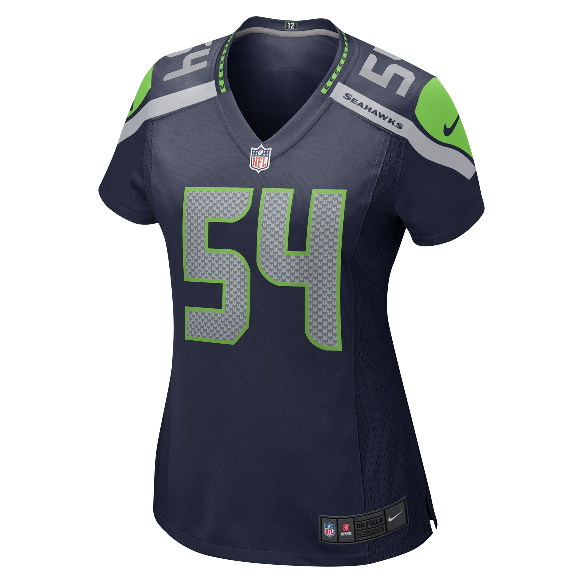 Bobby Wagner Seattle Seahawks  Women's Game Jersey - College Navy