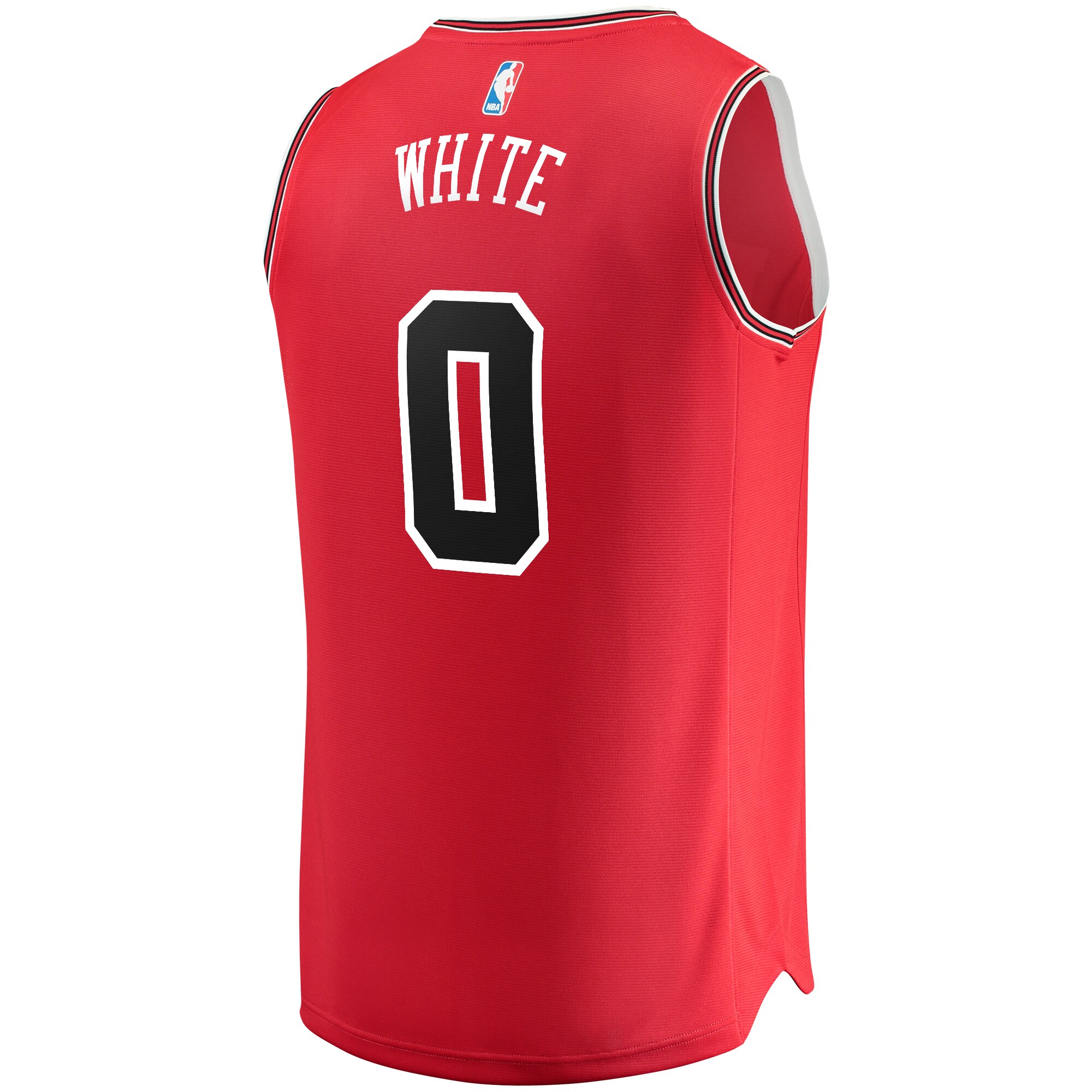 Coby White Chicago Bulls  Replica Fast Break Jersey Red - Icon Edition