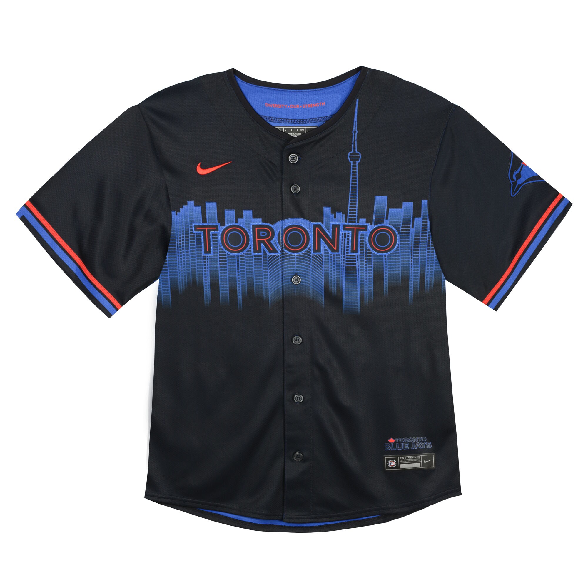 Toronto Blue Jays Toddler City Connect Team Limited Jersey - Blue