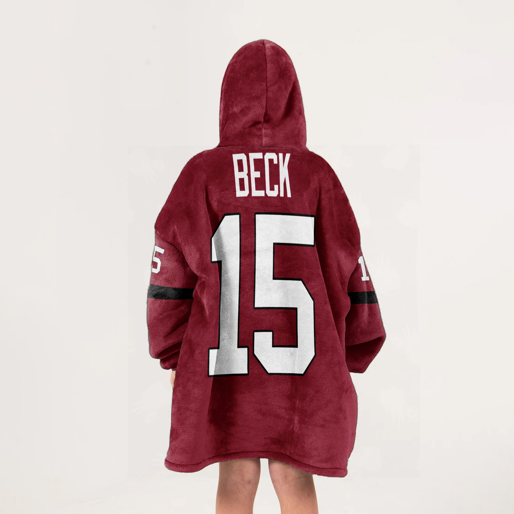 Adult 15 Georgia Football Unisex Blanket Hoodie