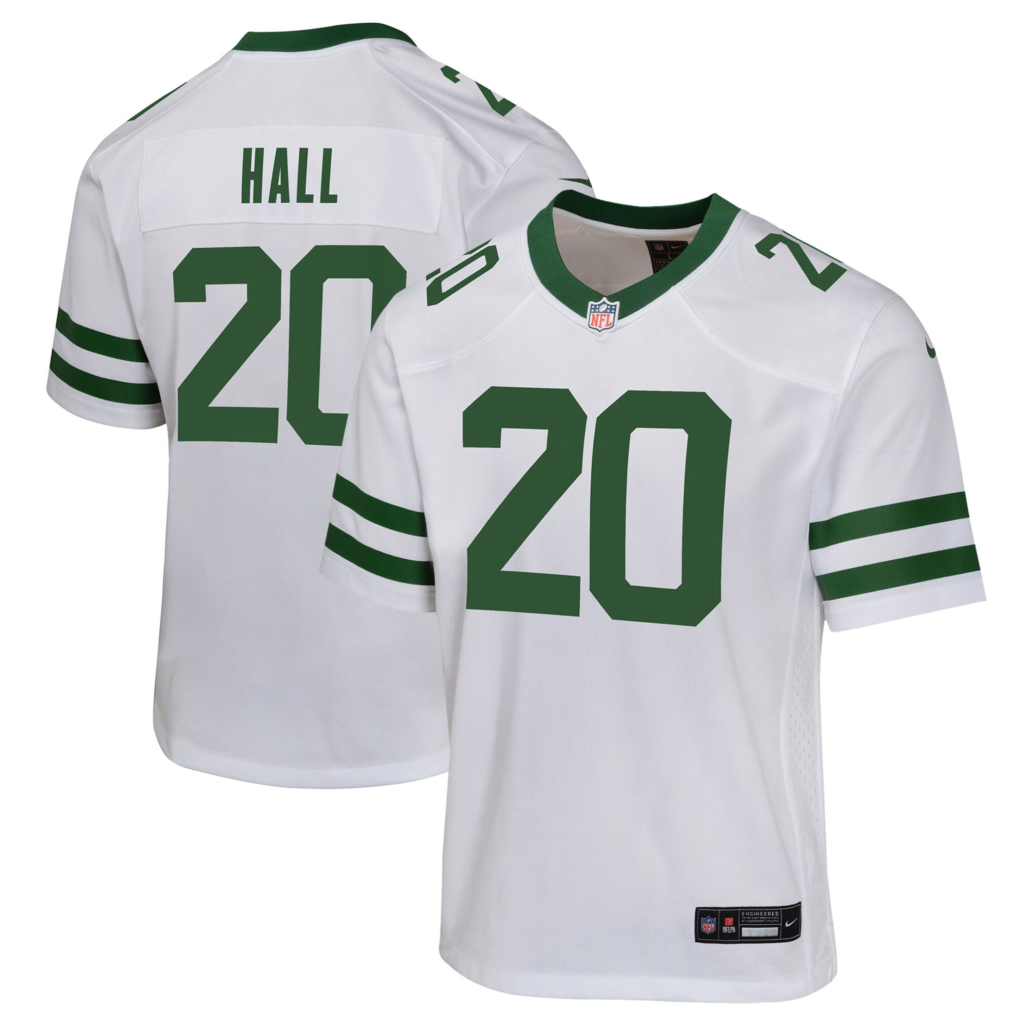 Breece Hall New York Jets Youth Alternate Game Jersey - Legacy Black