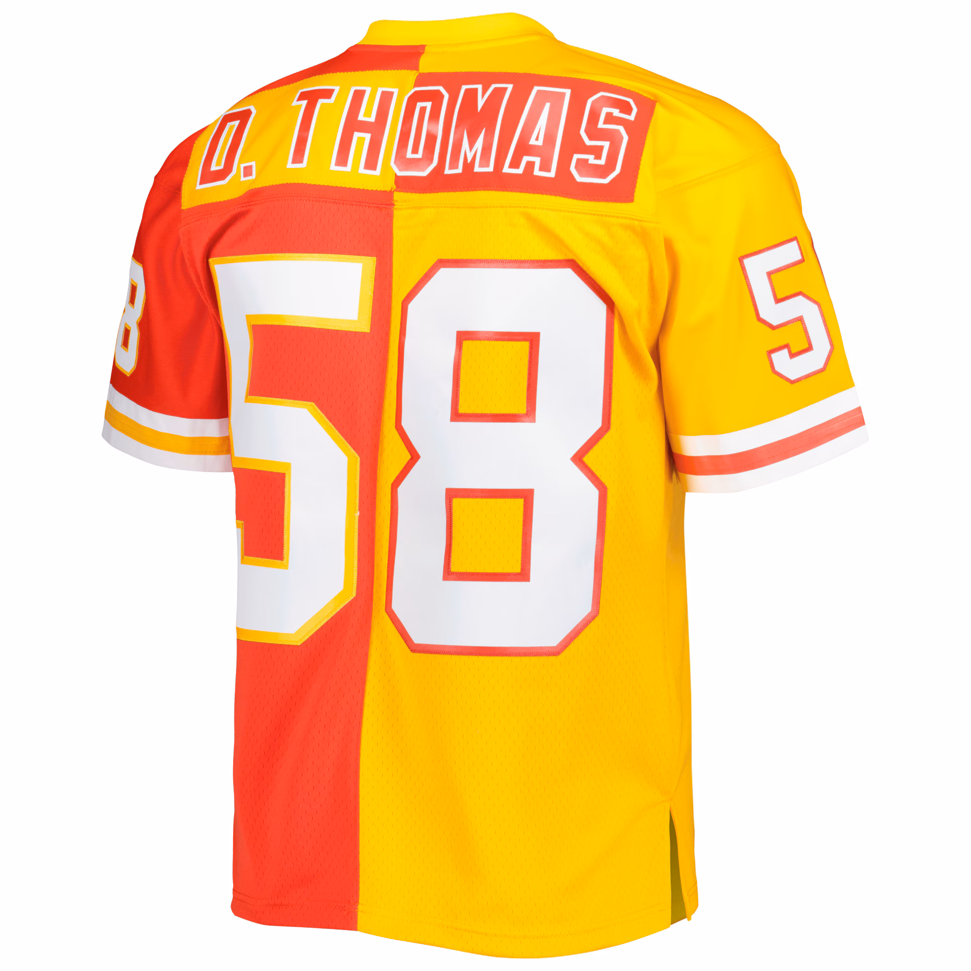 Derrick Thomas Kansas City Chiefs 1994 Split Legacy Replica Jersey - Red/Gold