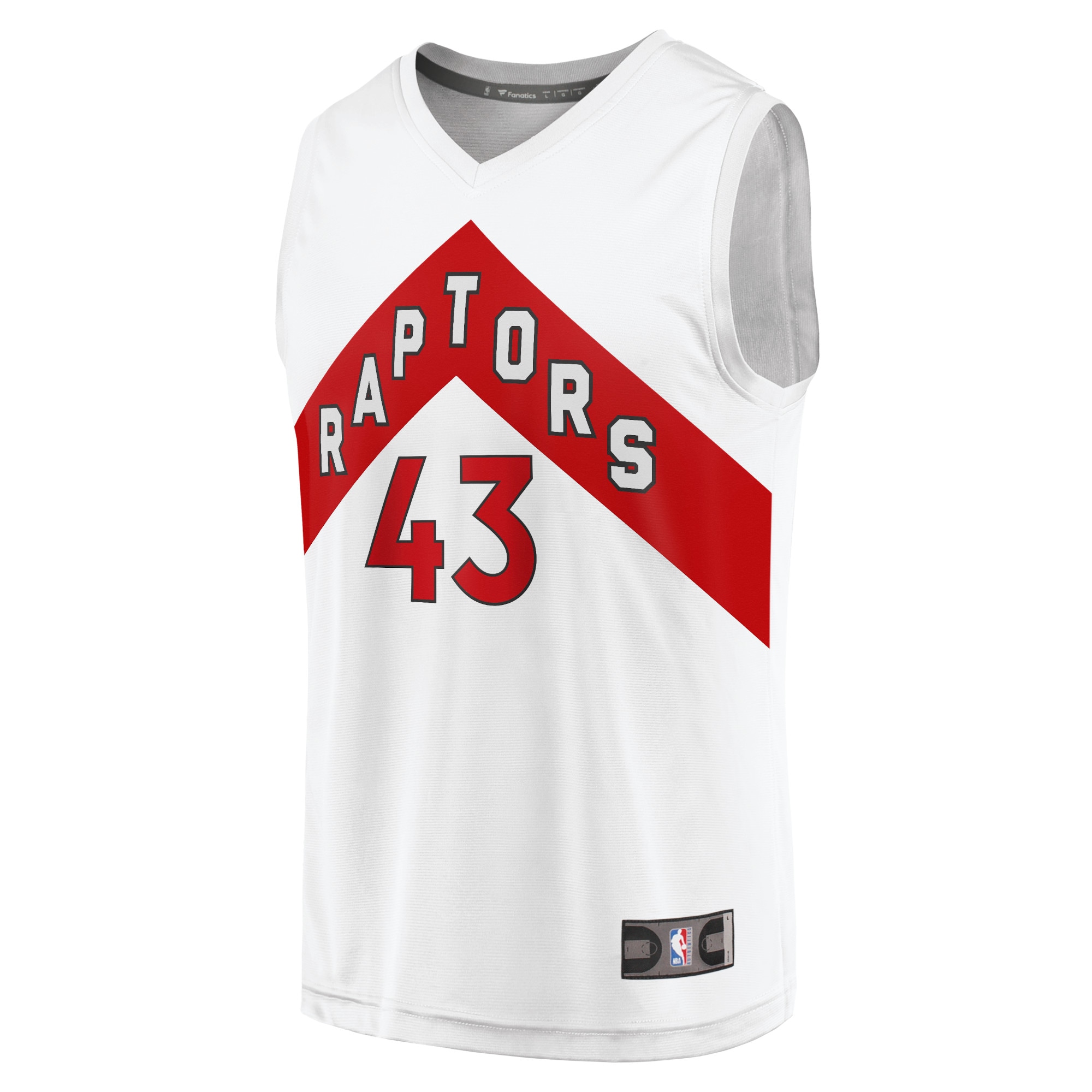Pascal Siakam Toronto Raptors  Youth 2020/21 Fast Break Replica Jersey - Association Edition - White