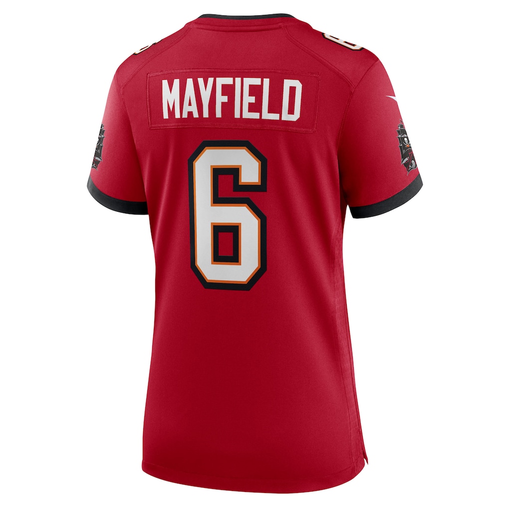 Baker Mayfield #6 Tampa Bay Buccaneers Women's 50th Season Team Game Jersey - Red