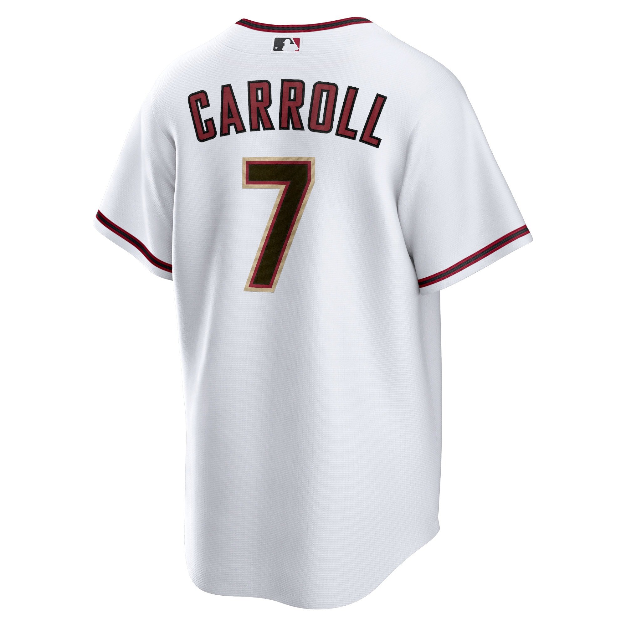 Men's Arizona Diamondbacks Corbin Carroll  White Home Replica Player Jersey