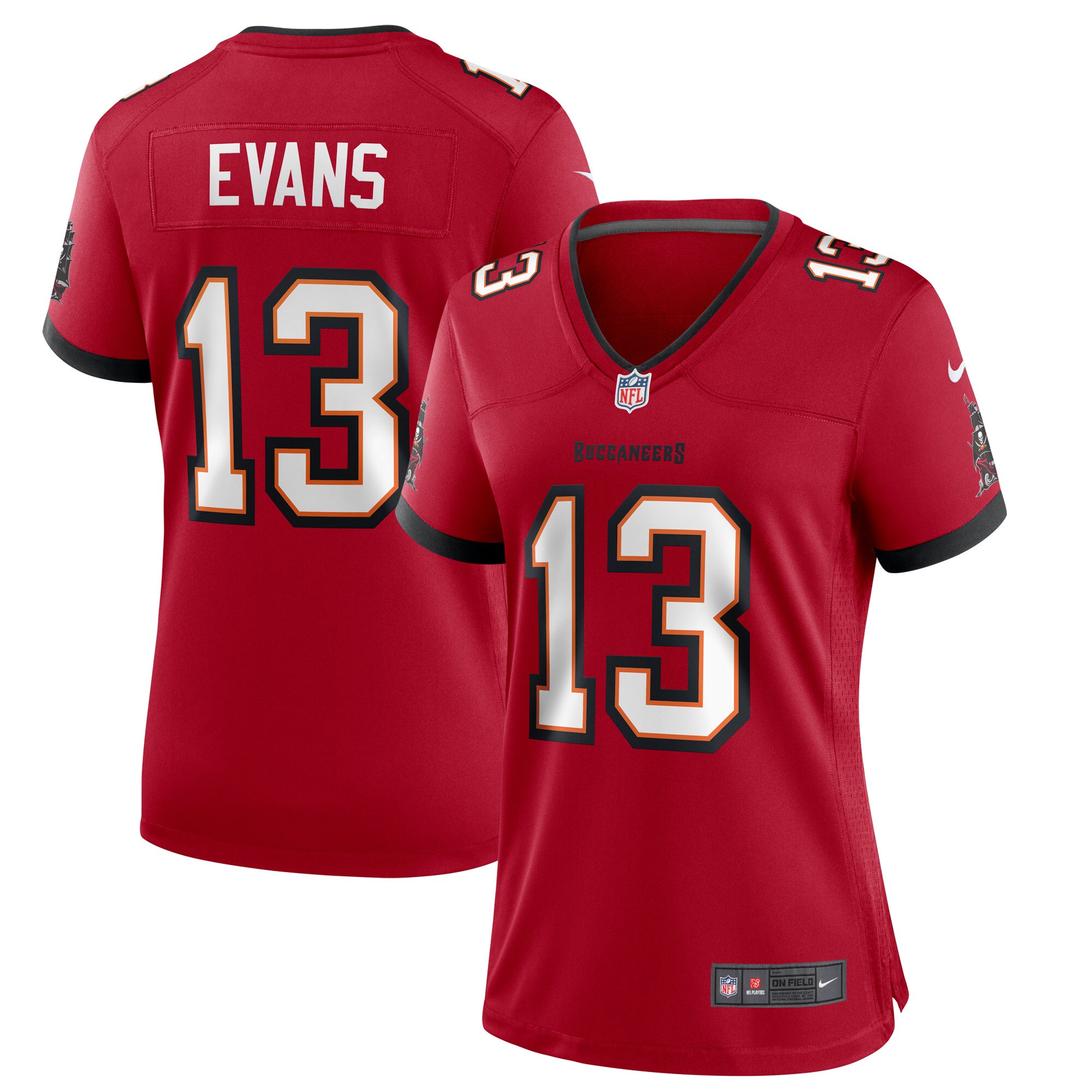 Mike Evans Tampa Bay Buccaneers Women's Game Jersey - Red
