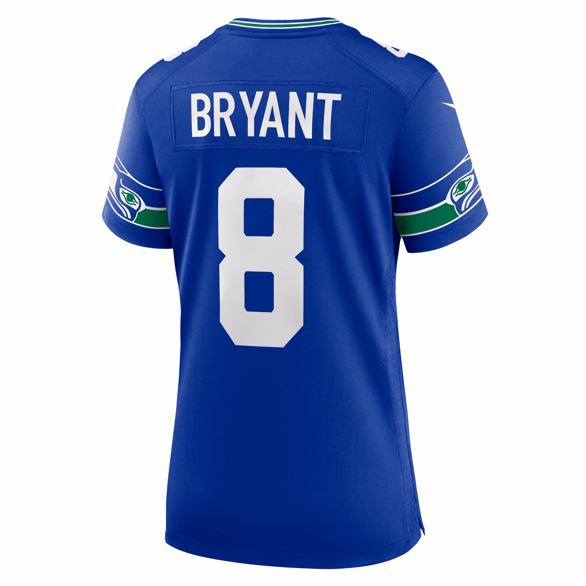 Coby Bryant Seattle Seahawks Women's Throwback Player Game Jersey - Royal