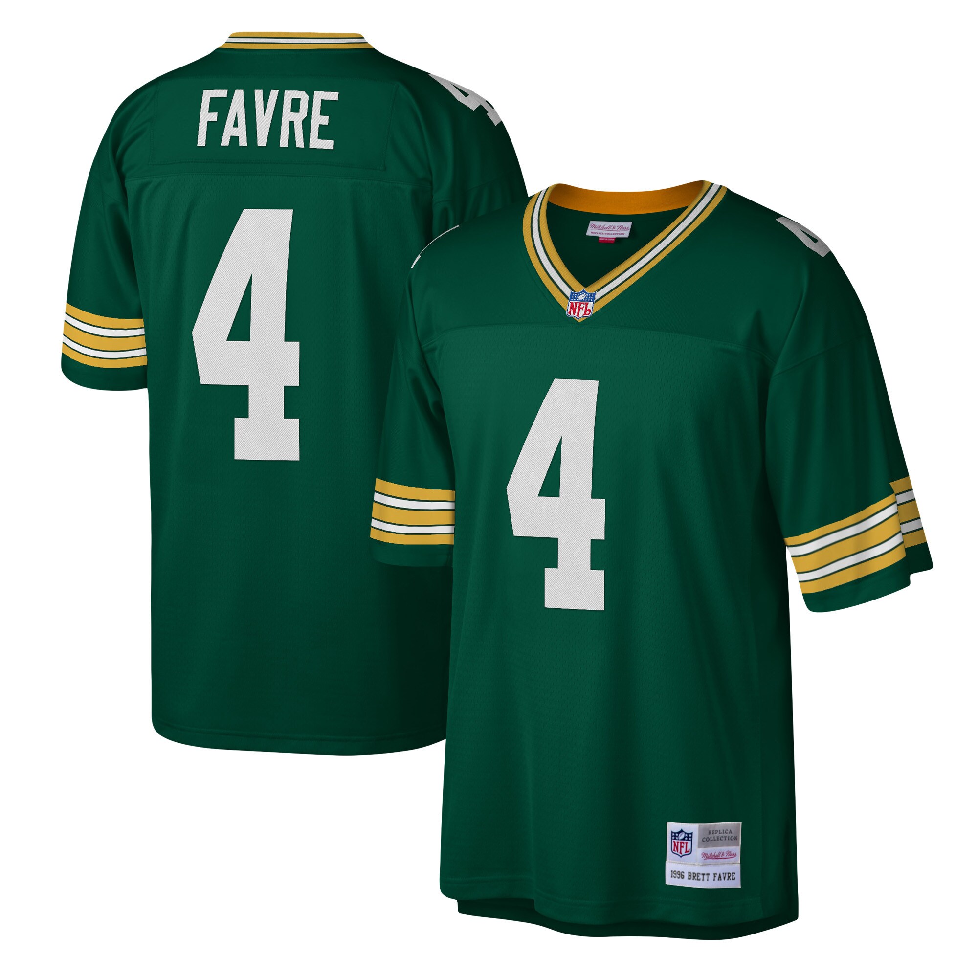 Brett Favre Green Bay Packers  1996 Legacy Replica Jersey - Green