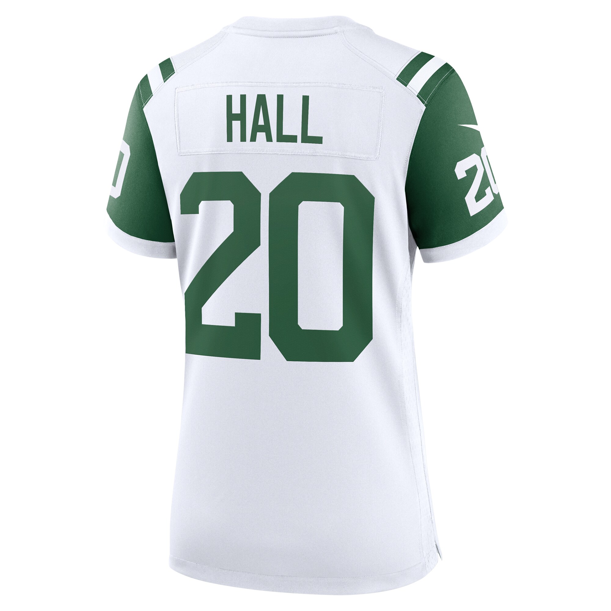Breece Hall New York Jets Women's Classic Alternate Game Jersey - White