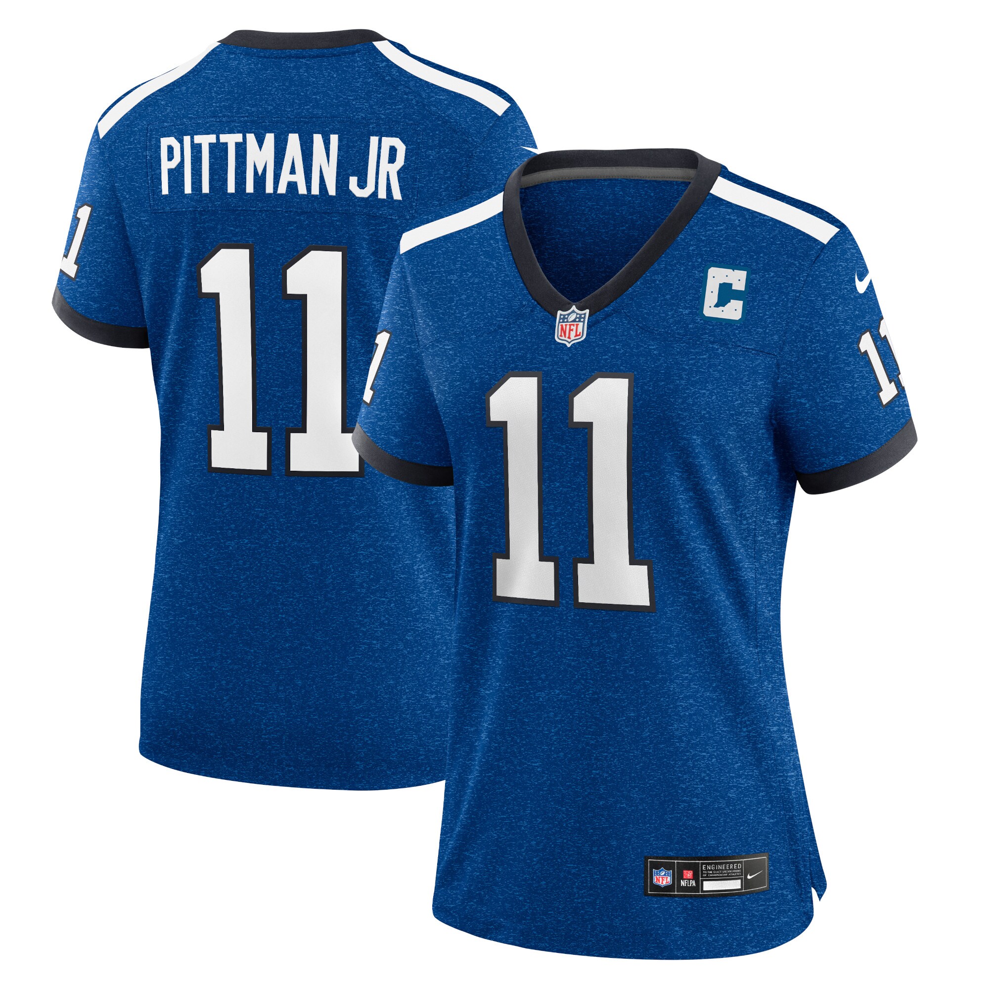 Michael Pittman Jr. Indianapolis Colts  Women's Indiana Nights Alternate Game Jersey - Royal