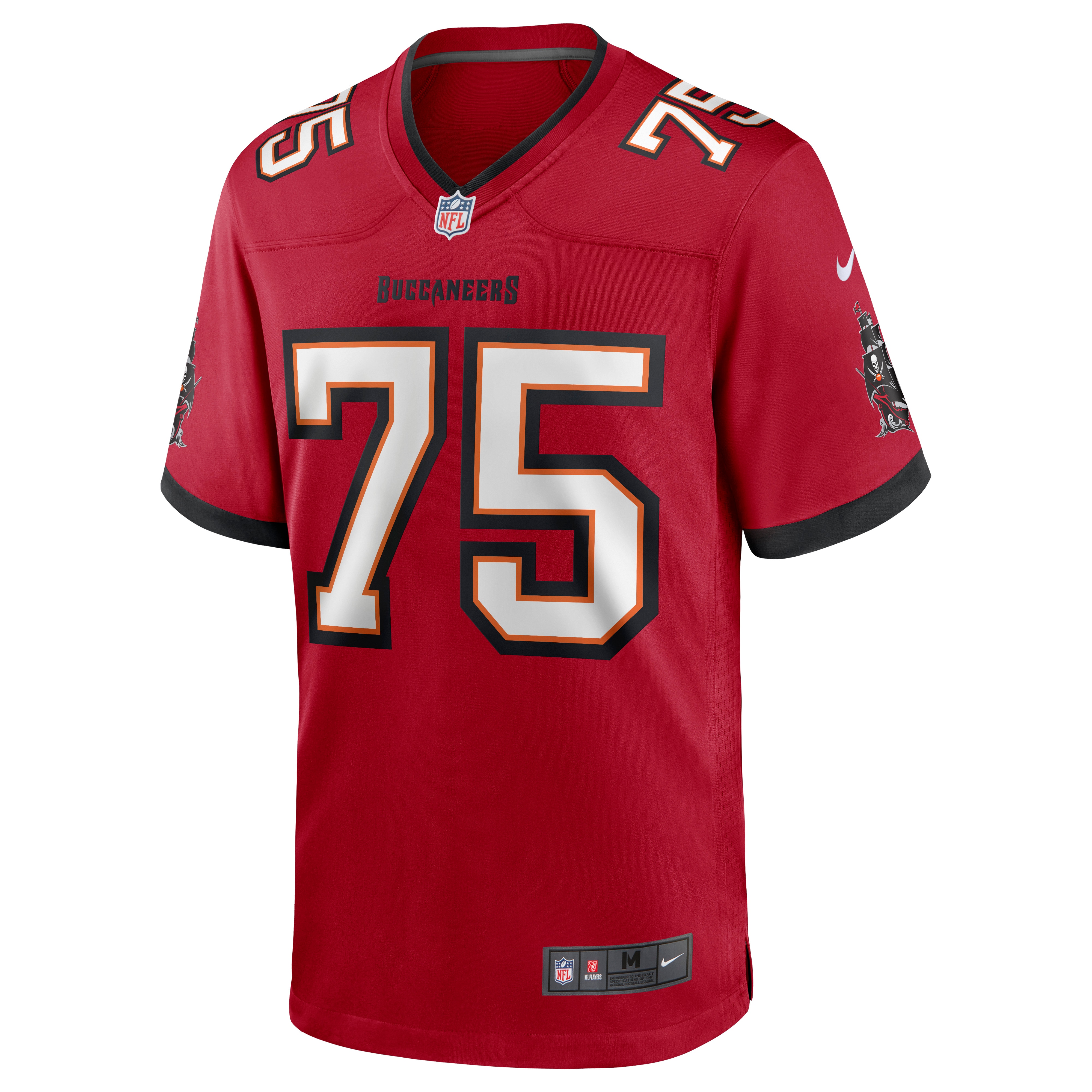 John Molchon Tampa Bay Buccaneers  Game Jersey - Red